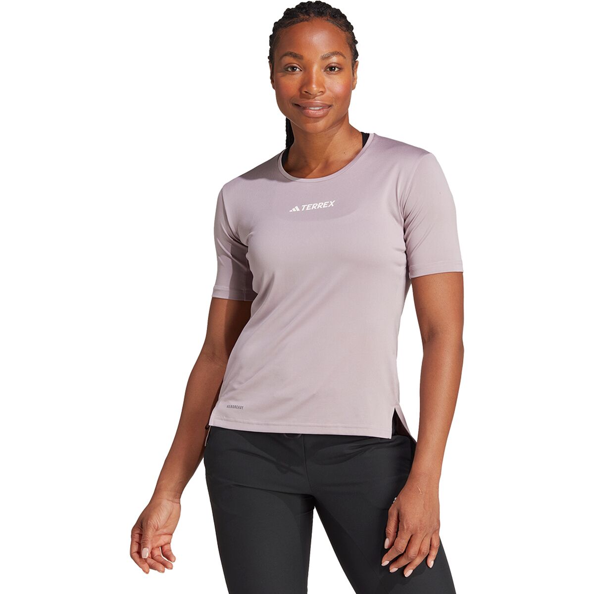 Adidas TERREX Adidas TERREX Multi T-Shirt - Women's Silver Green, XS