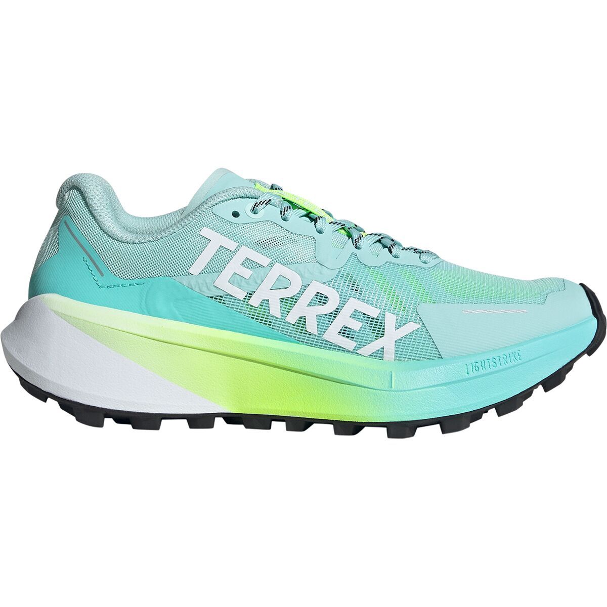 Image of Adidas TERREX Terrex Agravic 3 Trail Running Shoe - Women's Semi Flash Aqua/Ftwr White/Grey Three, 10.0