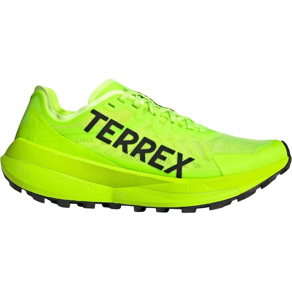 Image of Adidas TERREX Terrex Agravic Speed Trail Running Shoe - Women's Lucid Lemon/Core Black/Dash Grey, 9.5