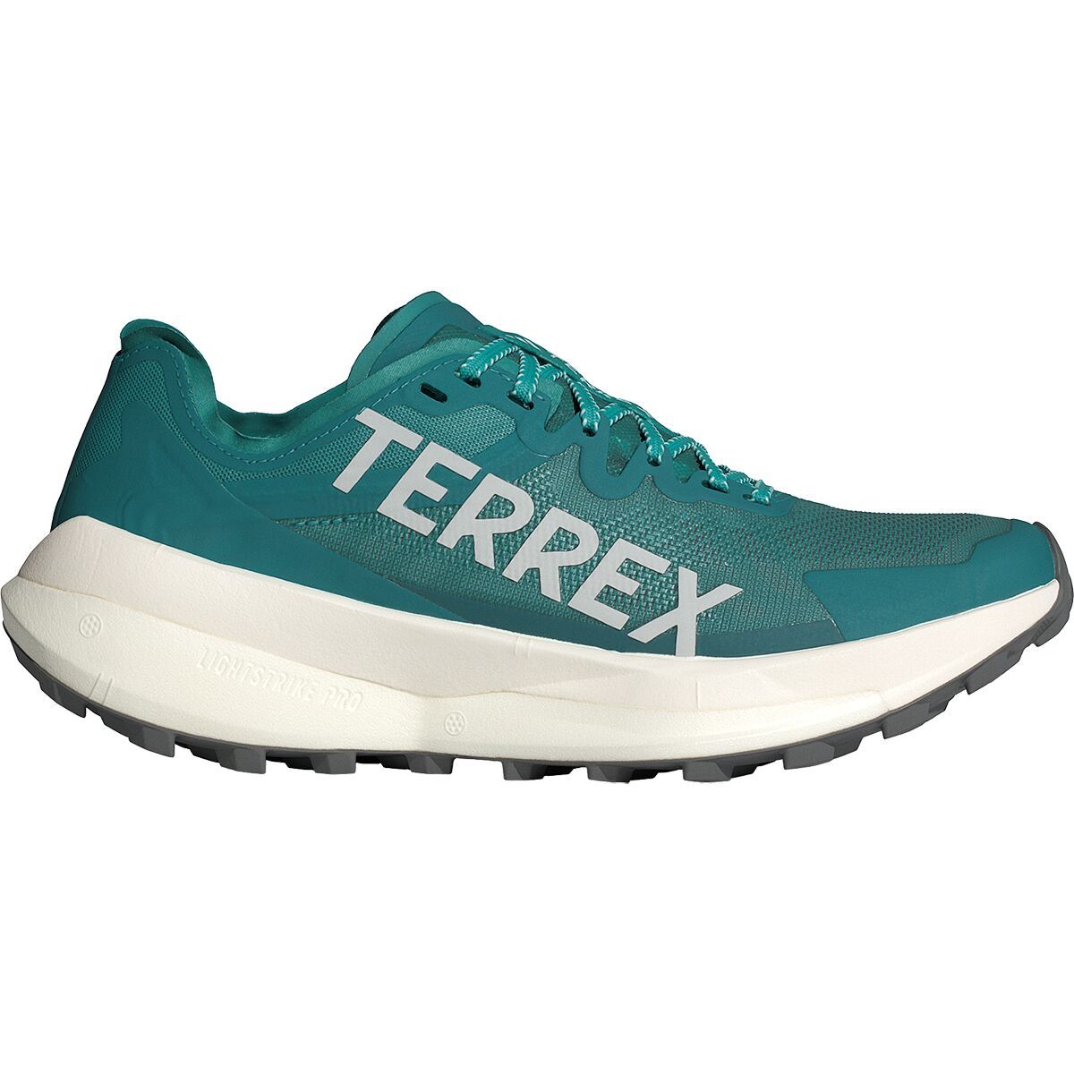 Image of Adidas TERREX Terrex Agravic Speed Trail Running Shoe - Women's Pure Teal/Grey One/Semi Flash Aqua, 7.0