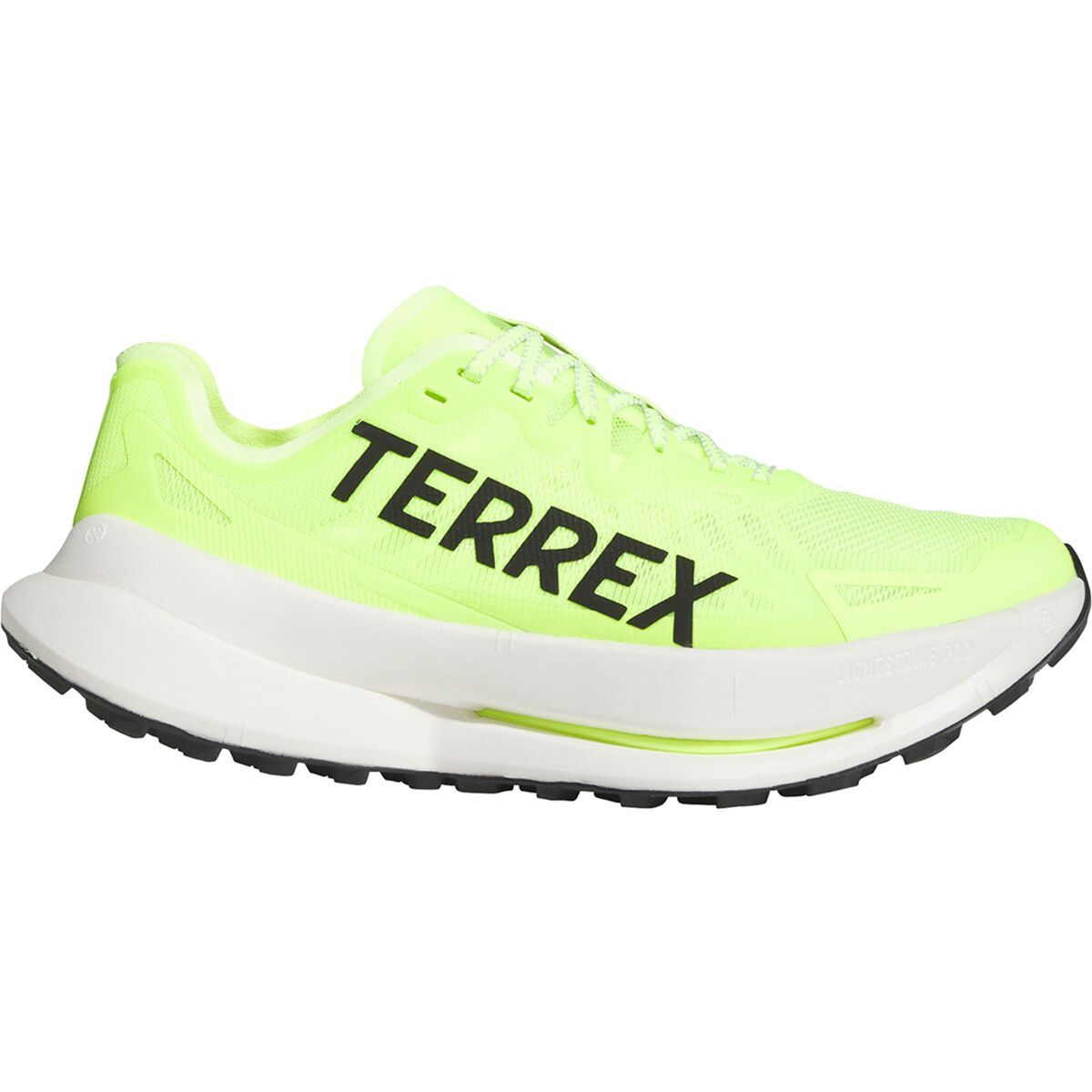 Adidas TERREX Agravic Speed Ultra Trail Running Shoe - Men's Lucid Lemon/Core Black/Dash Grey, 9.0