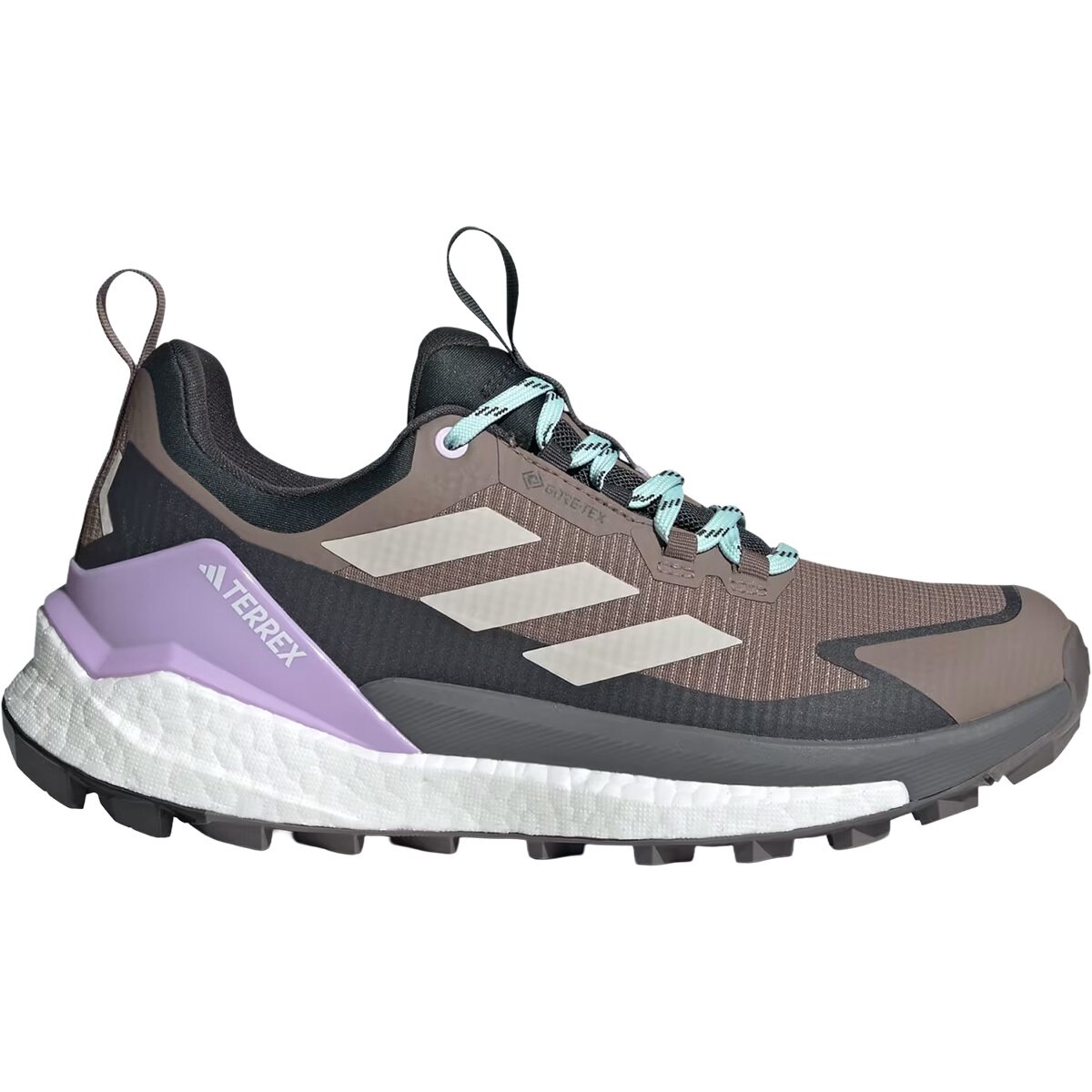 Image of Adidas TERREX Terrex Free Hiker 2 Low GTX Shoe - Women's Trace Brown/Wonder Alumina/Carbon, 9.0