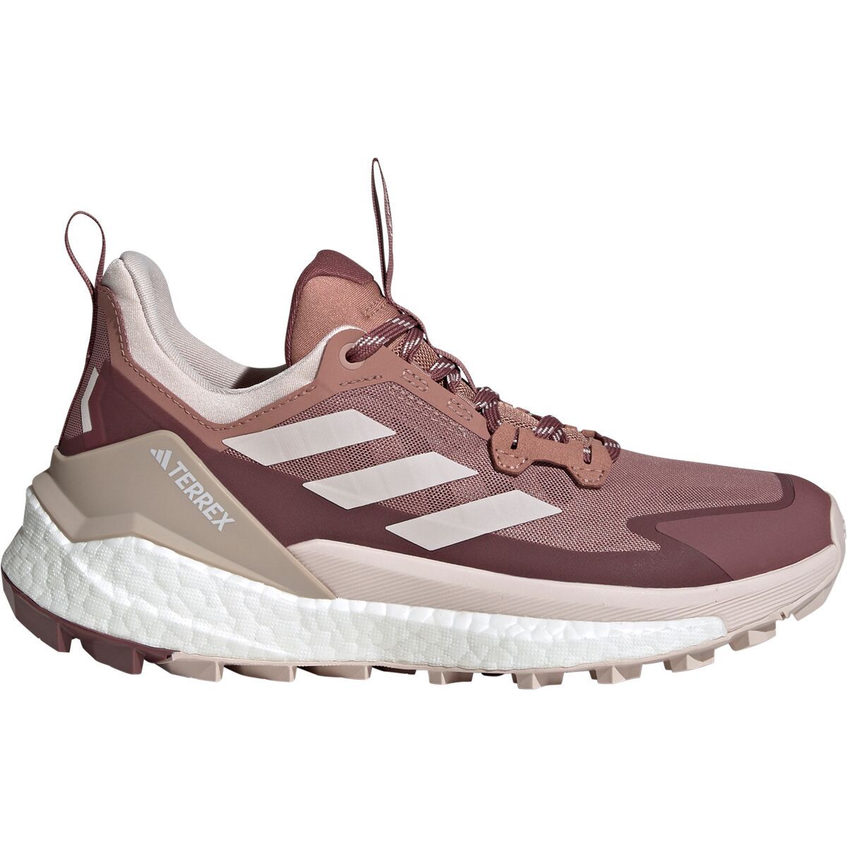 Image of Adidas TERREX Terrex Free Hiker 2 Low Hiking Shoe - Women's Warm Clay/Putty Mauve/Quiet Crimson, 9.0