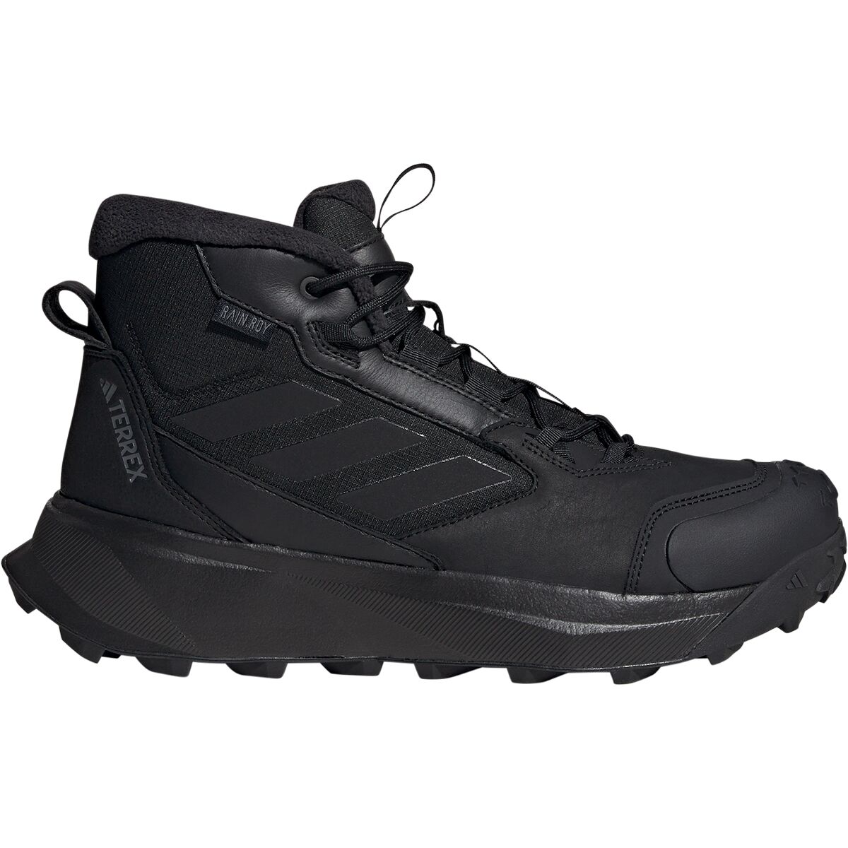 Adidas TERREX Terrex Leather Mid Cut Rain.Rdy Cold.R Boot Core Black/Core Black/Grey Four