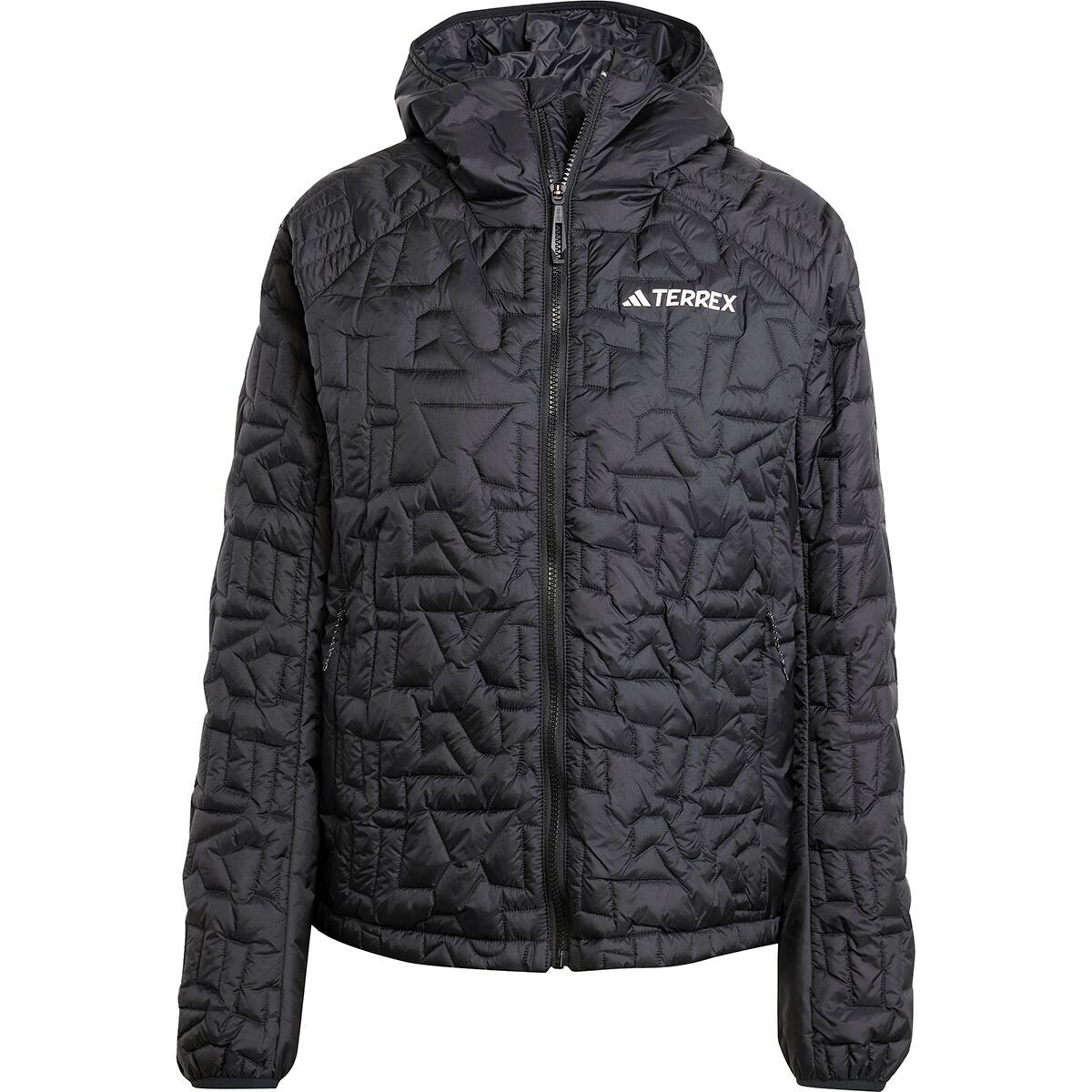 Image of Adidas TERREX Xperior Primaloft Loose Fill Hooded Jacket - Women's Black, M