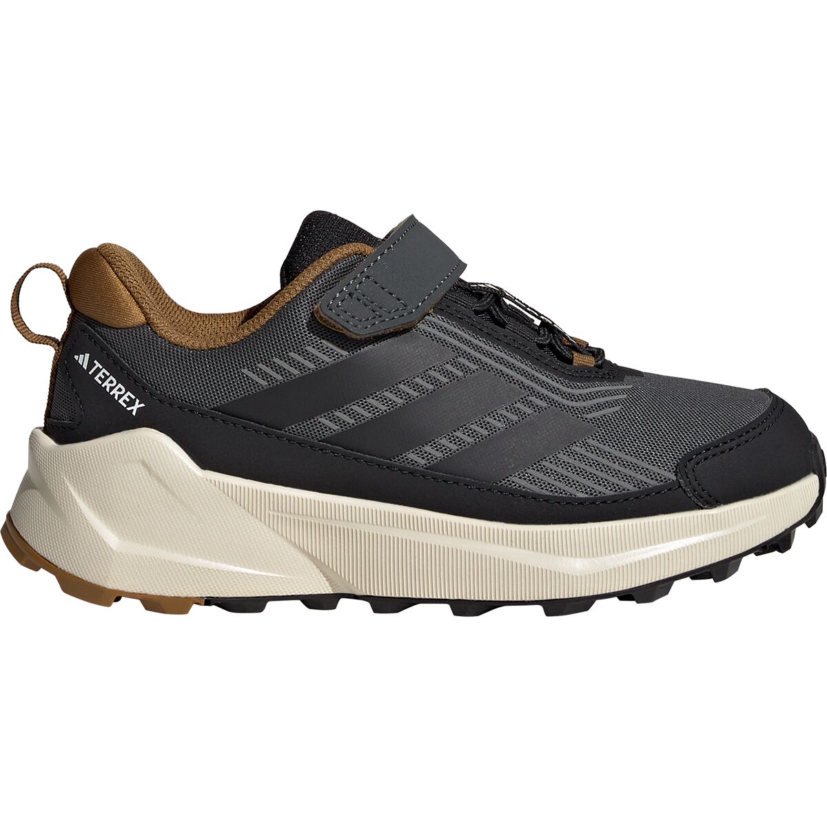 Image of Adidas TERREX Terrex Trailmaker 2 CF Hiking Shoe - Kids' Grey Six/Core Black/Bronze Strata, 1.0