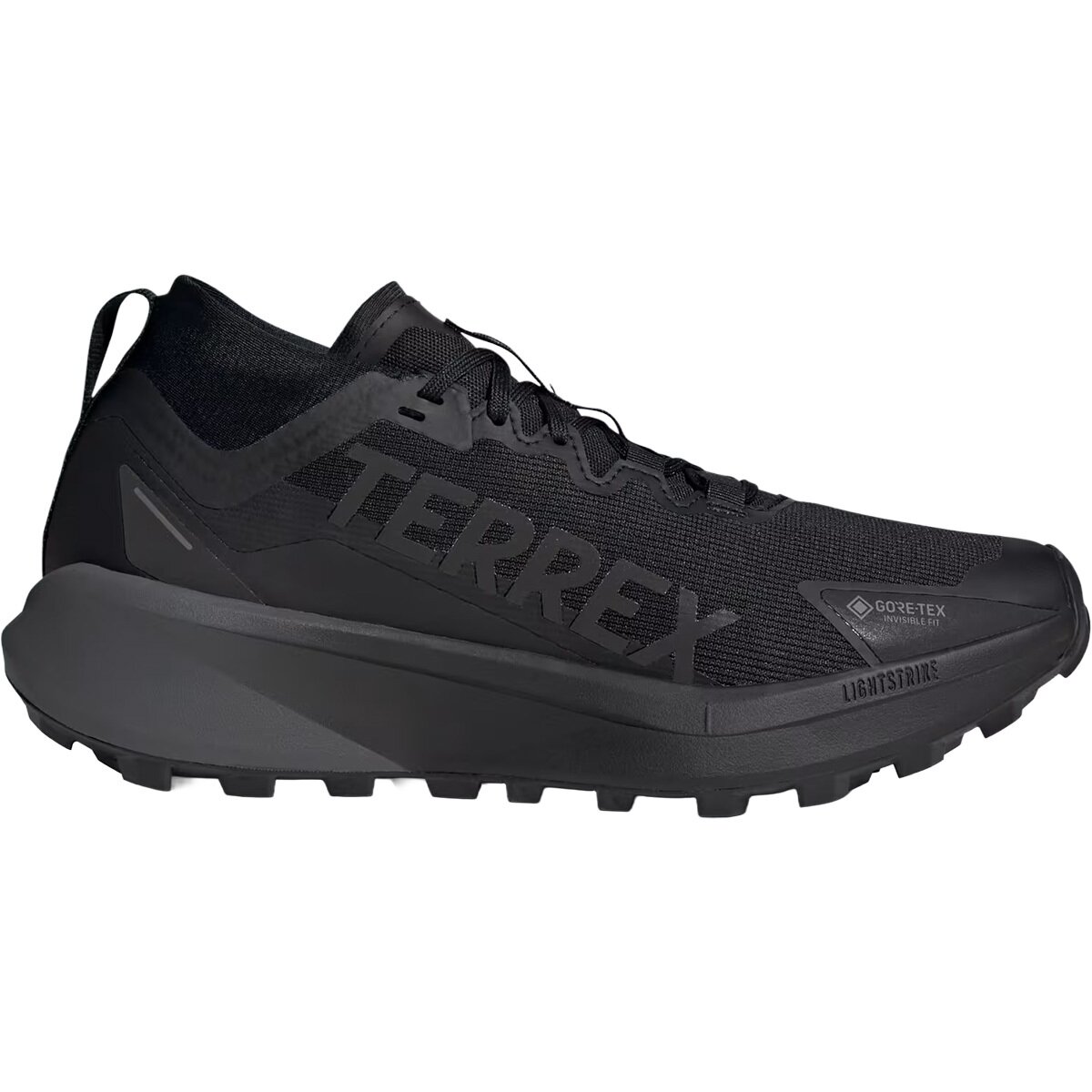 Image of Adidas TERREX Terrex Agravic GTX Trail Running Shoe - Men's Core Black/Core Black/Grey Six, 9.5