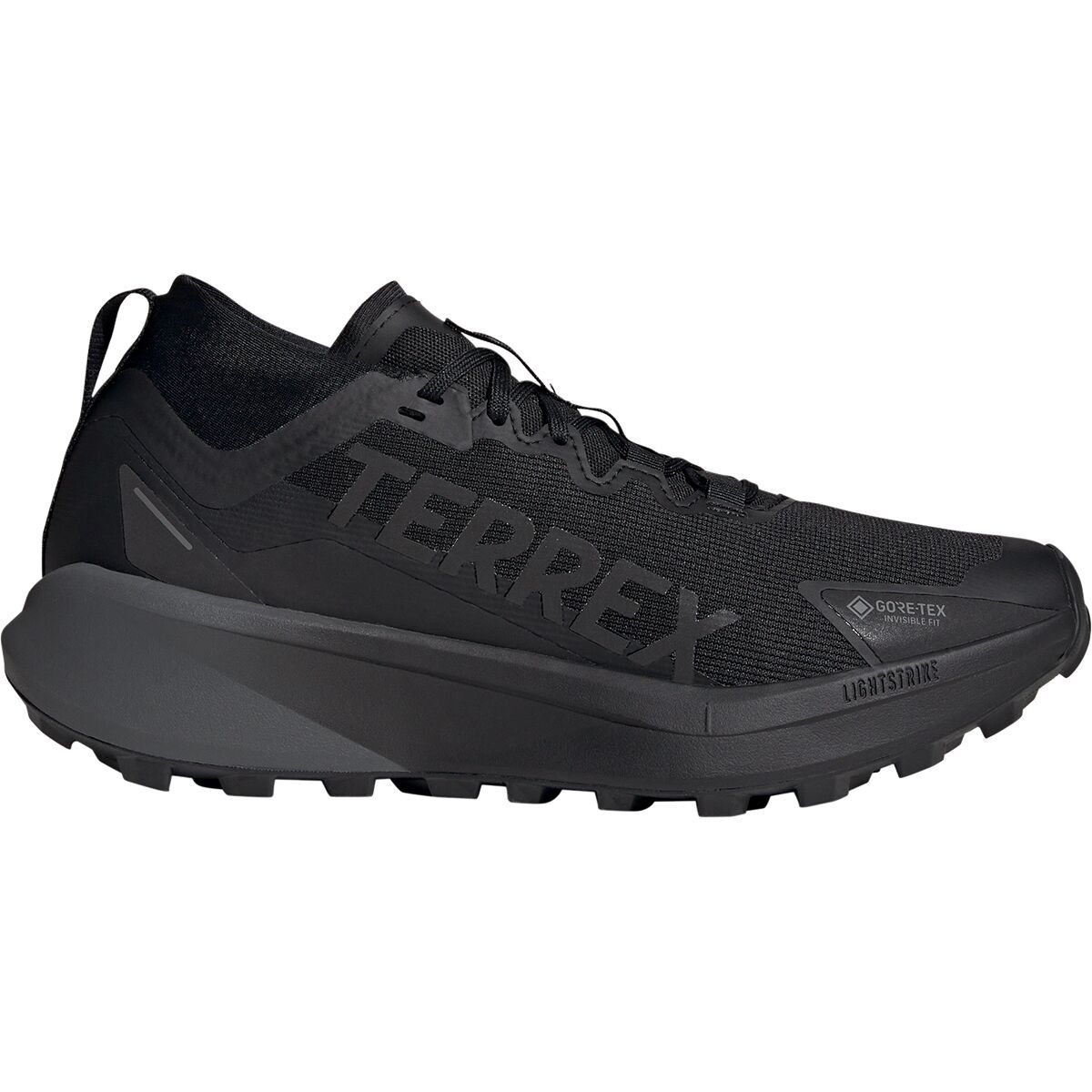 Image of Adidas TERREX Terrex Agravic GTX Trail Running Shoe - Men's Core Black/Core Black/Grey Six, 12.0