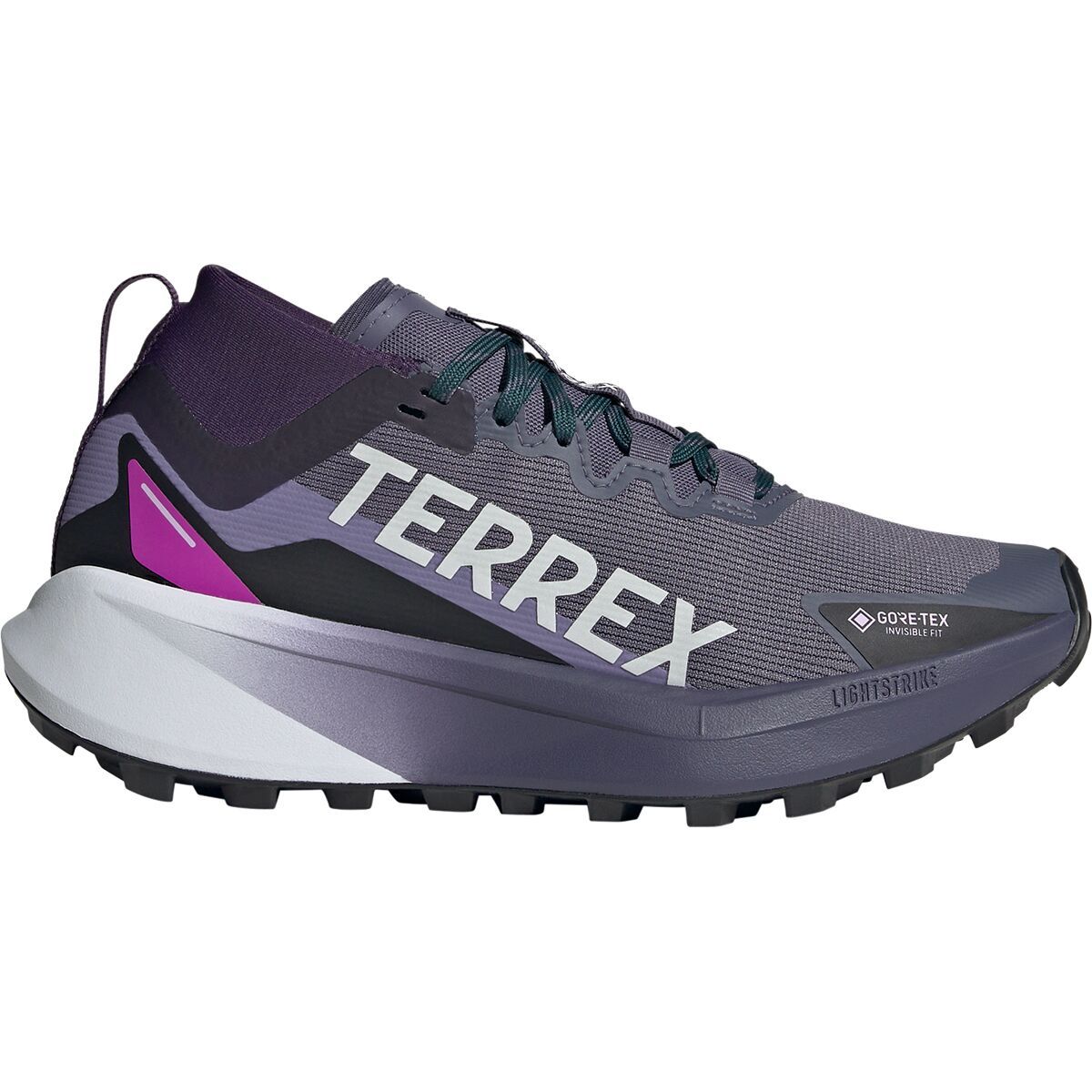 Adidas TERREX Adidas TERREX Terrex Agravic GTX Trail Running Shoe - Women's Preloved Violet/Ftwr White/Purple Burst, 9.5