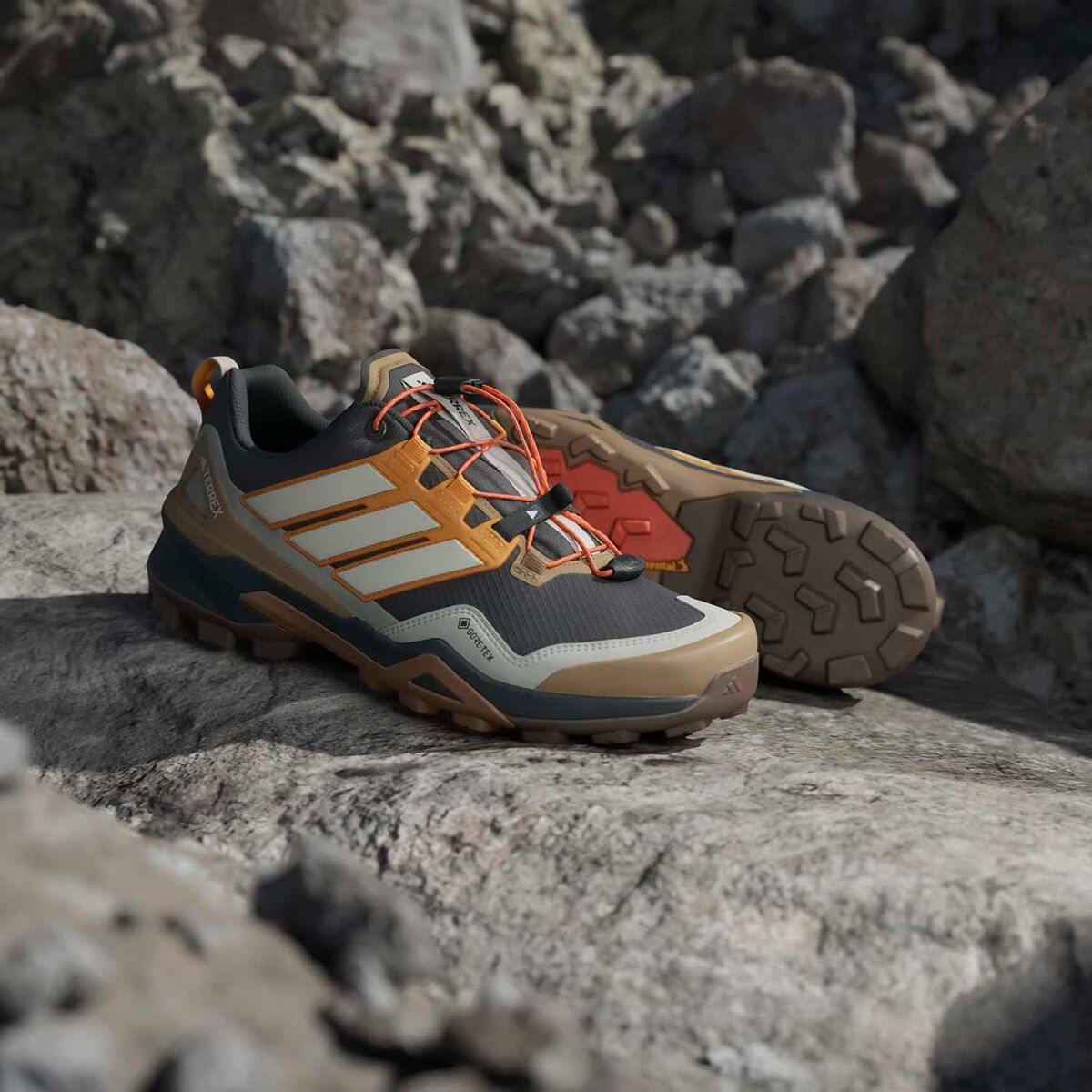 adidas gazelle silver green womens adidas Terrex Skychaser Gore-Tex 2.0 Hiking Shoes - Women's - Hazy Blue / Hi-Res Yellow / Screaming Pink