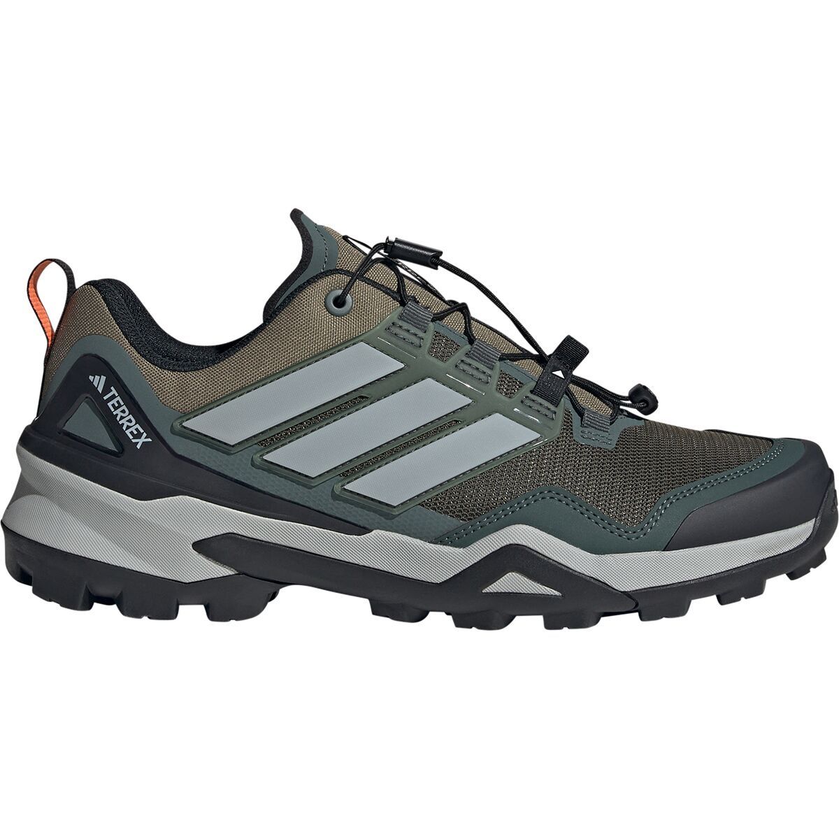 Image of Adidas TERREX Terrex Skychaser Hiking Shoe - Men's Olive Strata/Grey Two/Core Black, 11.0