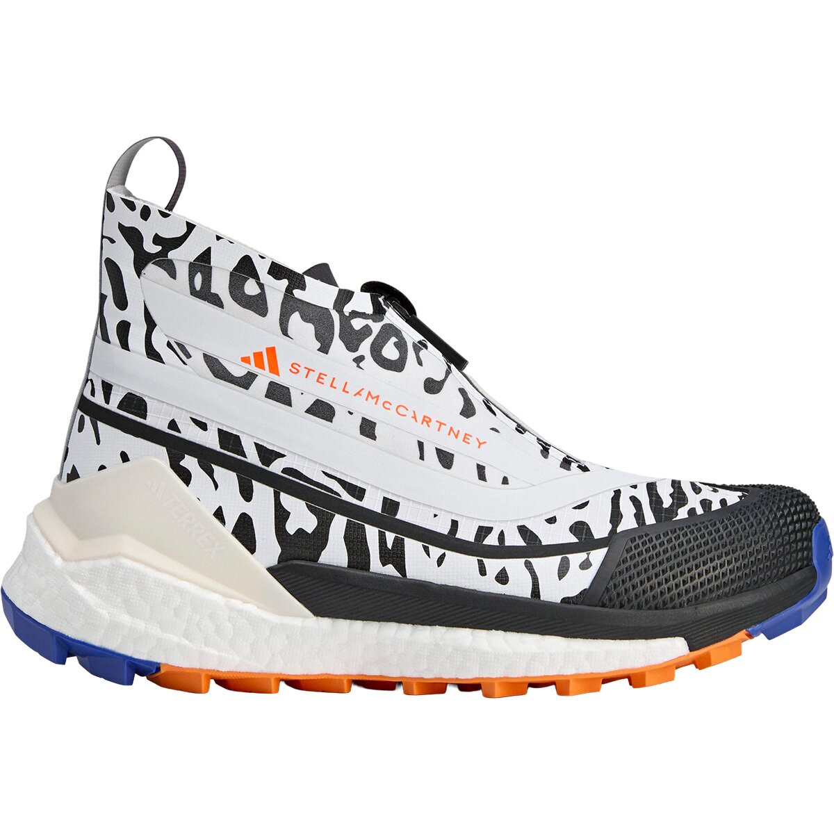 Image of Adidas TERREX x aSMC Free Hiker GORE-TEX Hiking Shoe Ftwr White/Crew Orange/Core Black, Mens 9.0/Womens 10.0