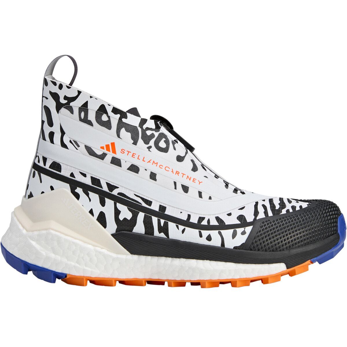 Image of Adidas TERREX x aSMC Free Hiker GORE-TEX Hiking Shoe Ftwr White/Crew Orange/Core Black, Mens 7.0/Womens 8.0