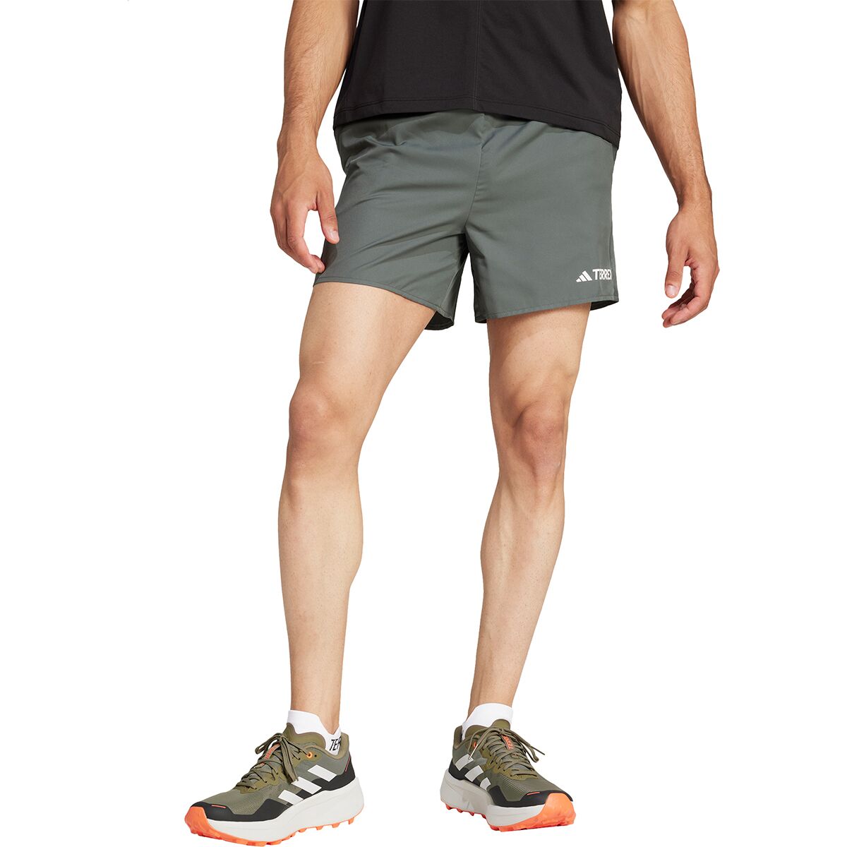 Adidas TERREX Adidas TERREX Multi Light 5in Short - Men's Ivy, L