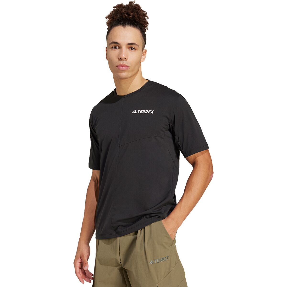 Image of Adidas TERREX Multi T-Shirt - Men's Black, S