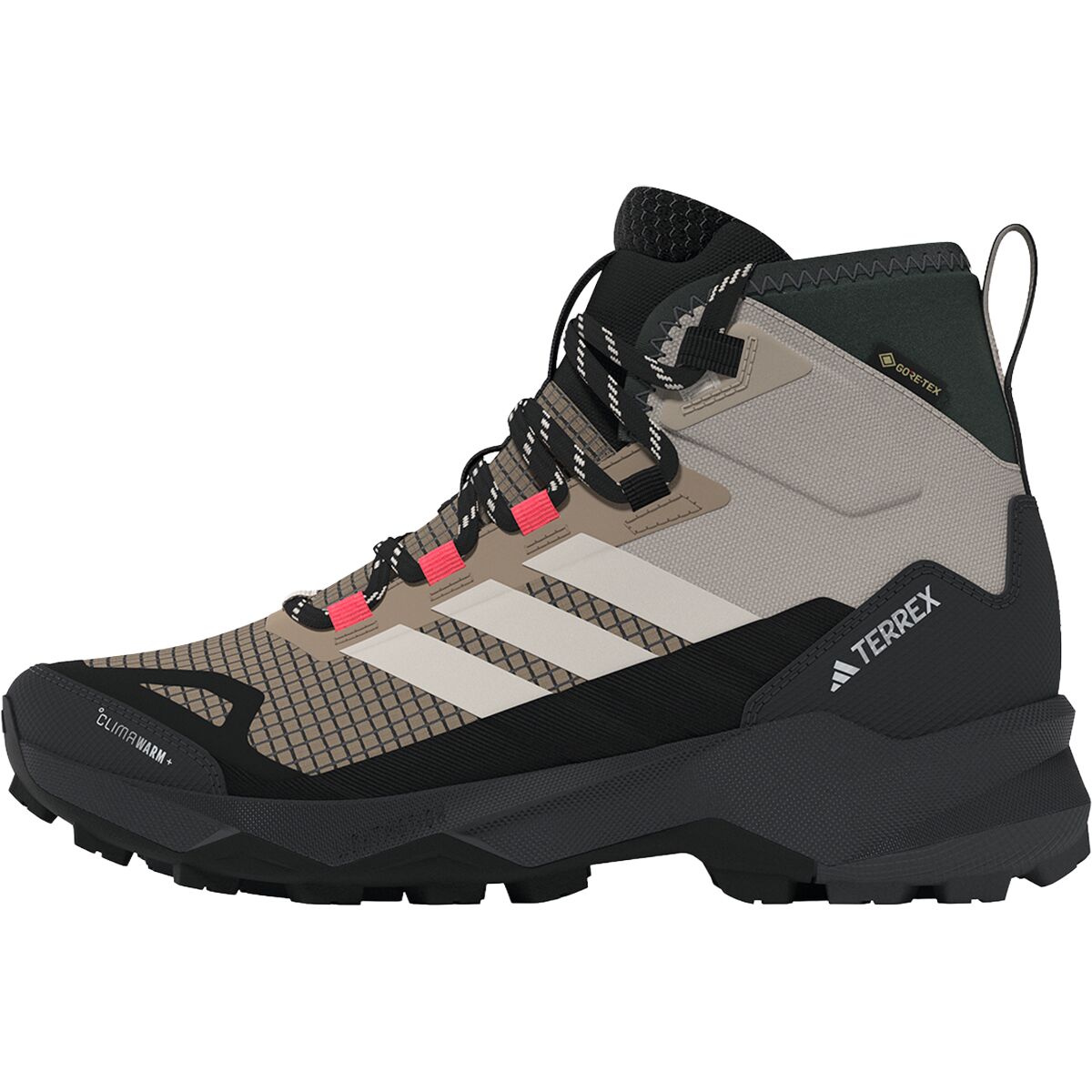 Image of Adidas TERREX Skychaser AX5 Mid GTX Clima Hiking Boot - Women's Blanch Cargo/Wonder White/Core Black, 6.5