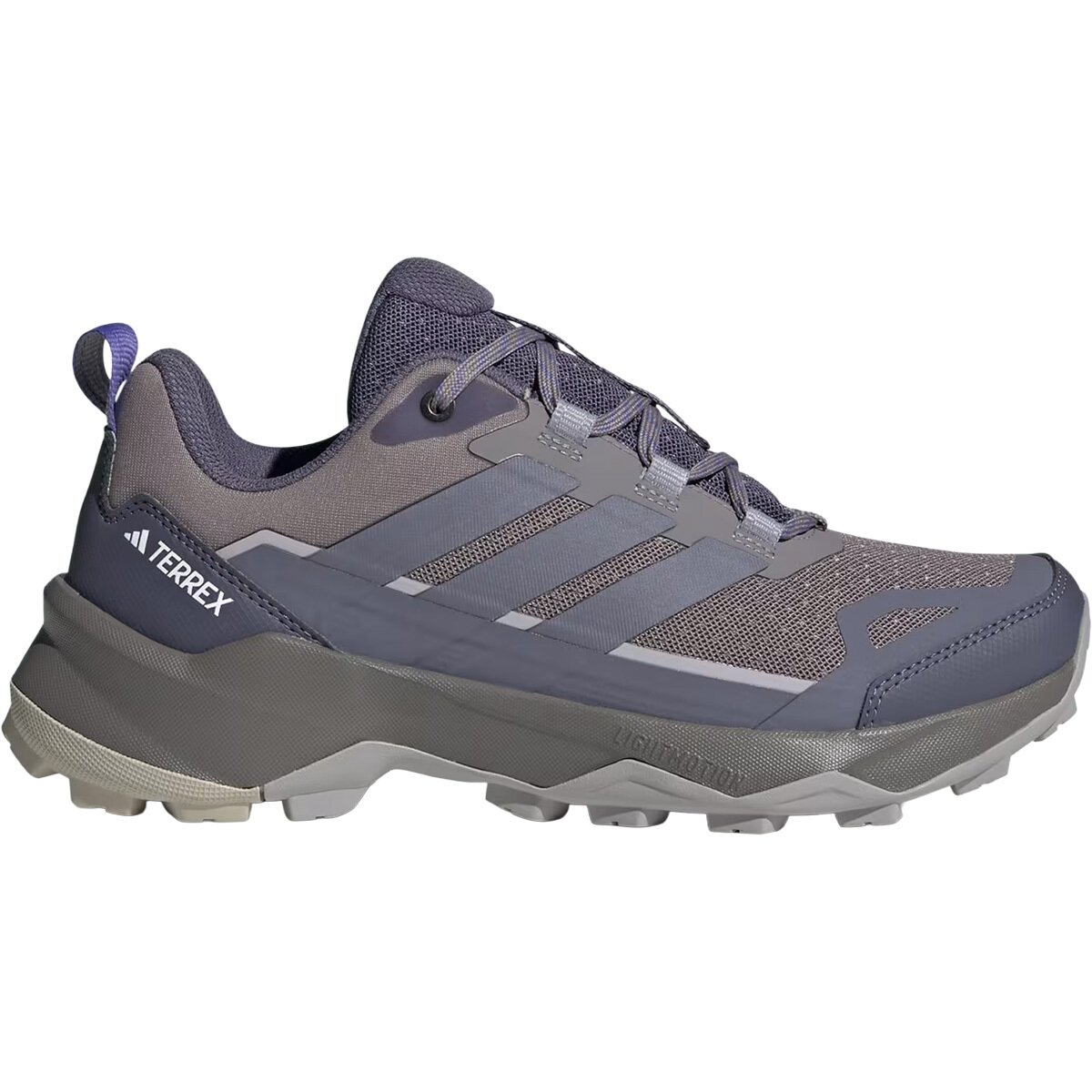 Image of Adidas TERREX Terrex Skychaser AX5 Hiking Shoe - Women's Taupe Oxide/Preloved Violet/Glory Grey, 8.0