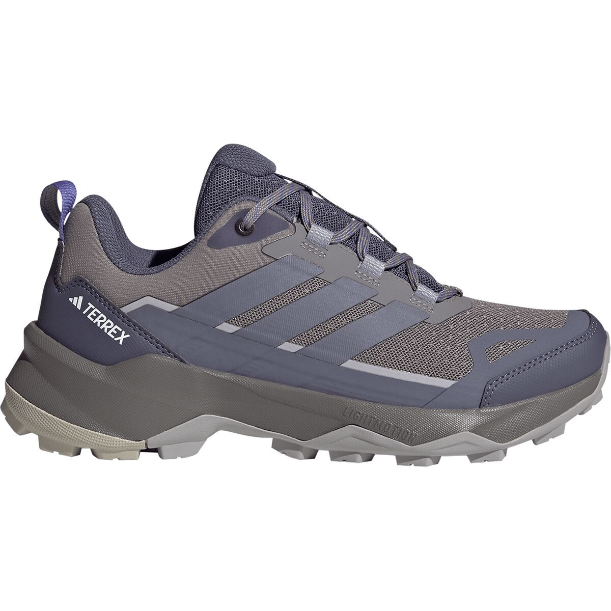 Image of Adidas TERREX Terrex Skychaser AX5 Hiking Shoe - Women's Taupe Oxide/Preloved Violet/Glory Grey, 7.5