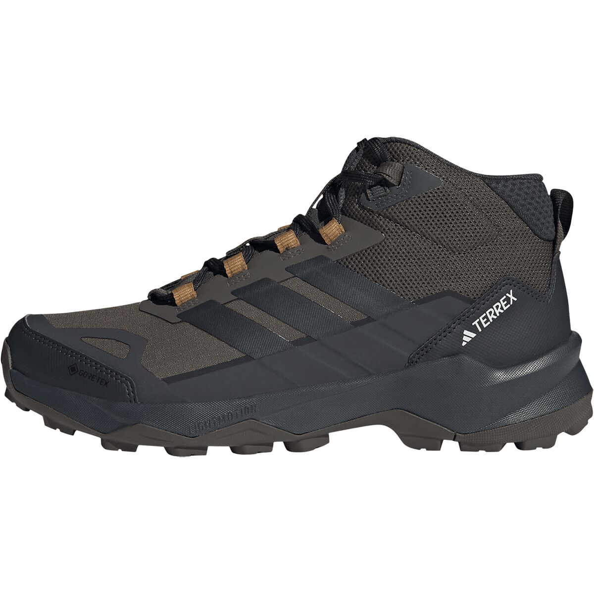 adidas Terrex Skychaser AX5 Mid Gore-Tex Hiking Shoes - Men's - Core Black / Carbon - 9.5