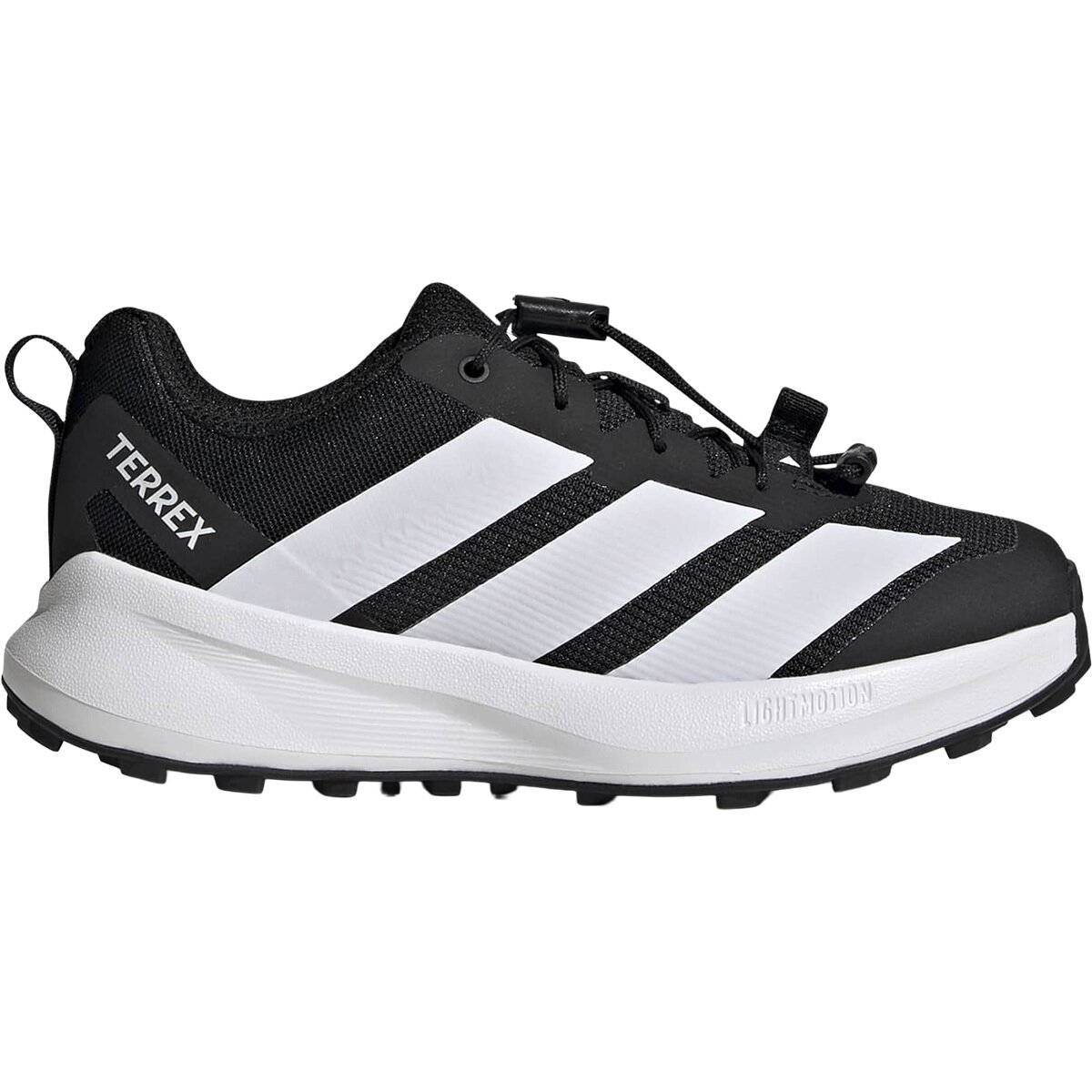 Image of Adidas TERREX Terrex Agravic Shoe - Kids' Core Black/Ftwr White/Semi Impact Orange, 2.0