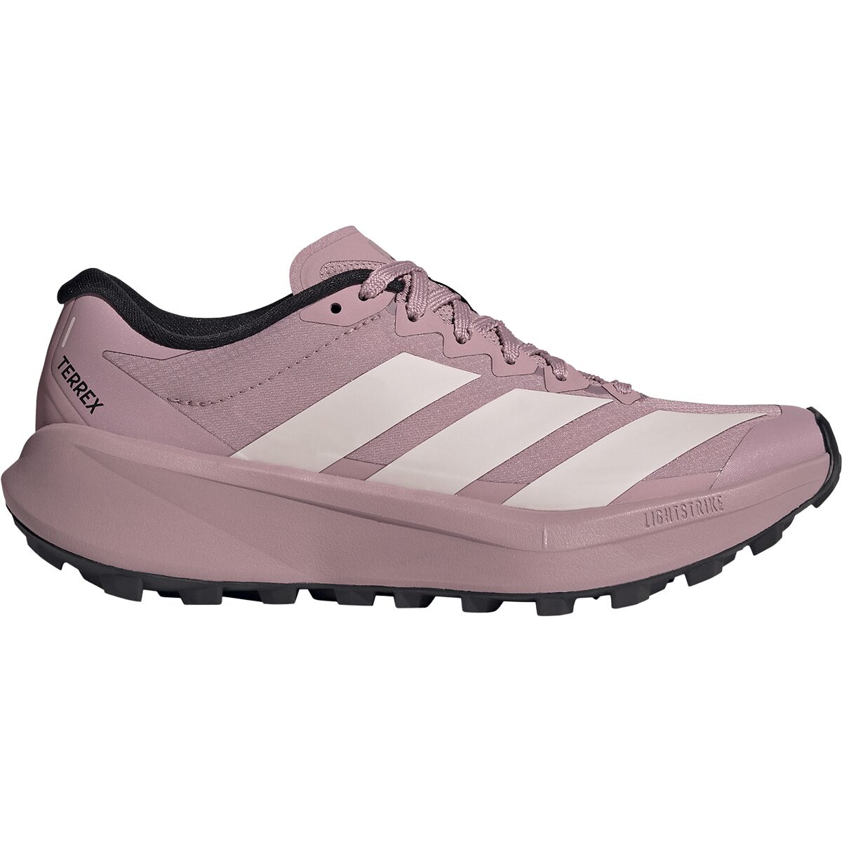 Image of Adidas TERREX Terrex Agravic 4 Trail Running Shoe - Women's Magic Mauve/Putty Mauve/Core Black, 6.5