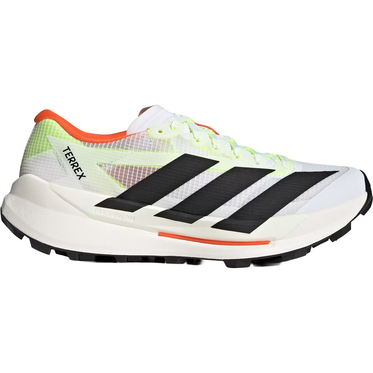 Image of Adidas TERREX Terrex Agravic TT Trail Running Shoe - Men's Ftwr White/Core Black/Impact Orange, 10.0