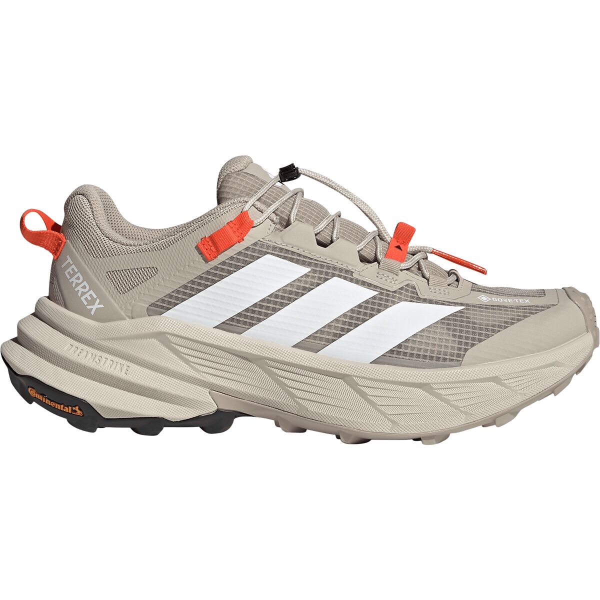 Image of Adidas TERREX Terrex Freehiker SL GTX Shoe - Men's Wonder Beige/Ftwr White/Wonder Alumina, 9.5