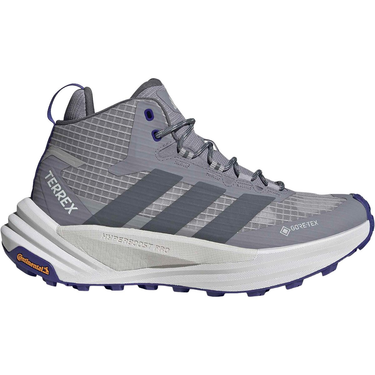 Adidas TERREX Terrex Freehiker 3 Mid GTX Hiking Boot - Women's Glory Grey/Onix/Pure Purple
