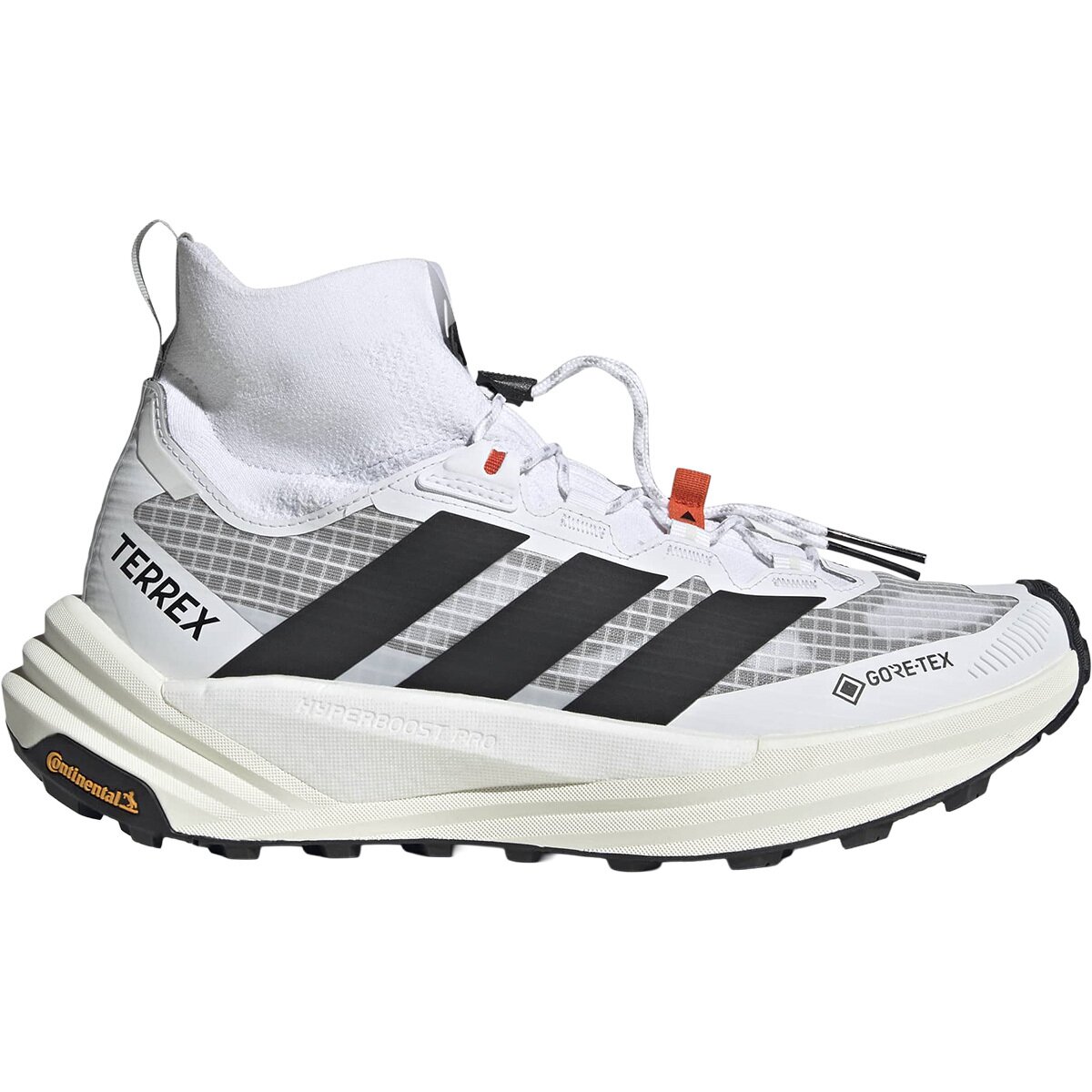 Image of Adidas TERREX Terrex Freehiker 3 Ultra GTX Hiking Shoe - Men's Ftwr White/Core Black/Off White, 12.0