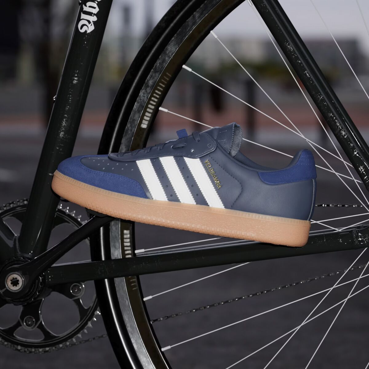 Adidas Cycling Velosamba Leather Shoe - Bike