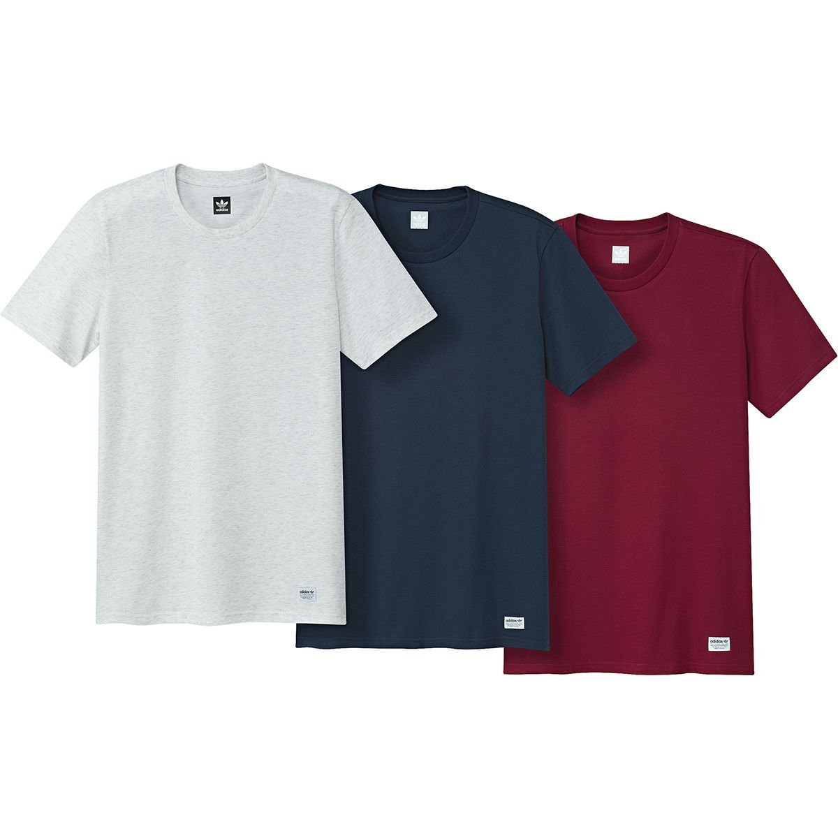 adidas 3 pack t shirts