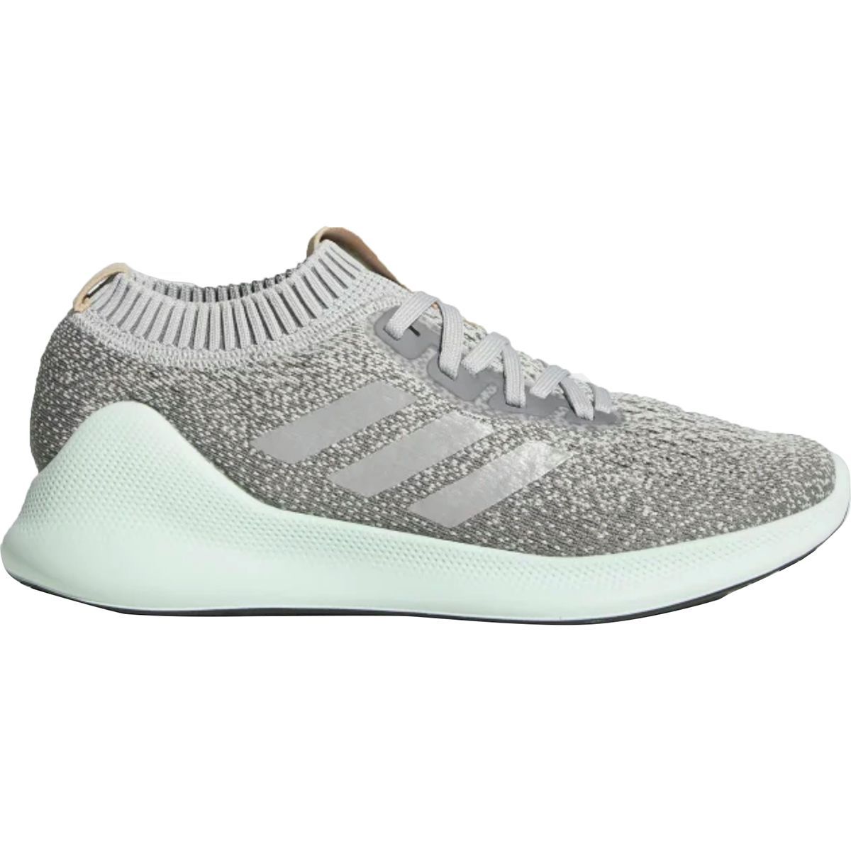 adidas gazelle silver green womens adidas Women's Adizero Evo SL Running Shoes, Size 7.5, White/Teal/Grey main image 0