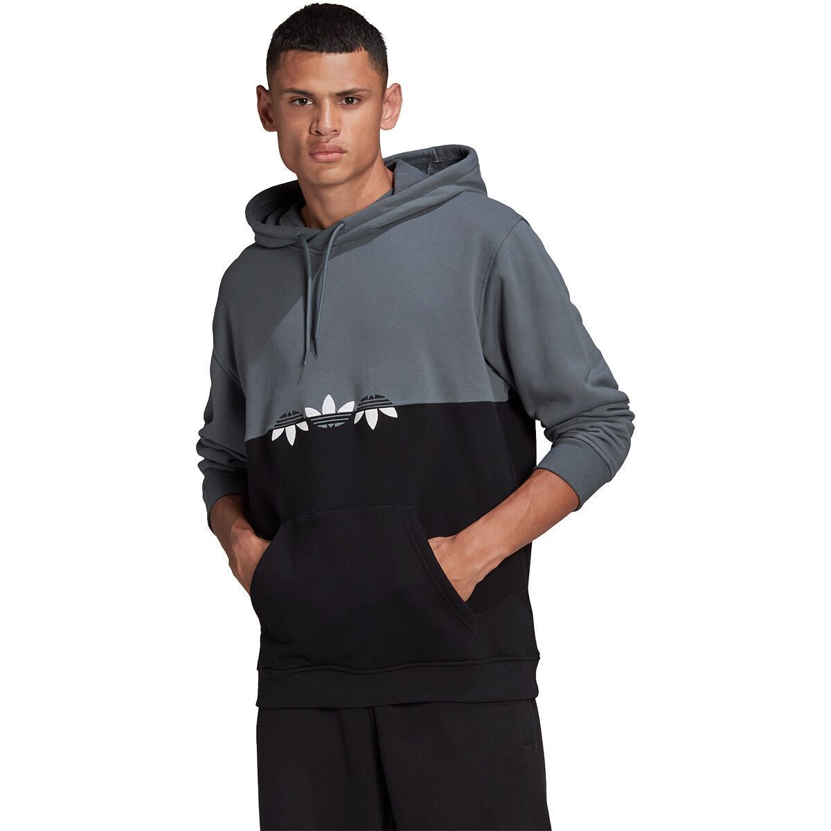 men's adidas originals trefoil hoodie