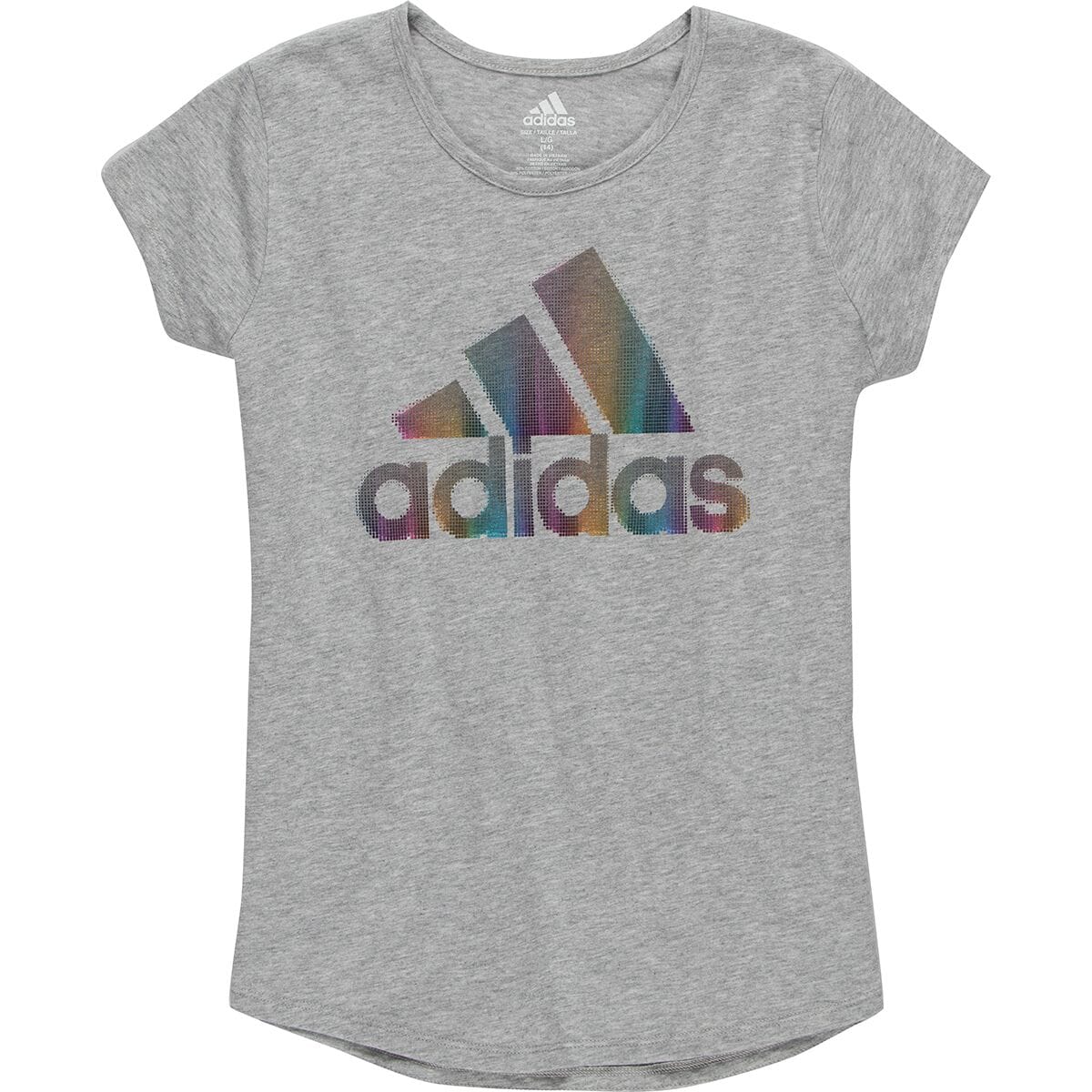 Adidas Replenish Bos Scoop Neck T-Shirt - Girls'