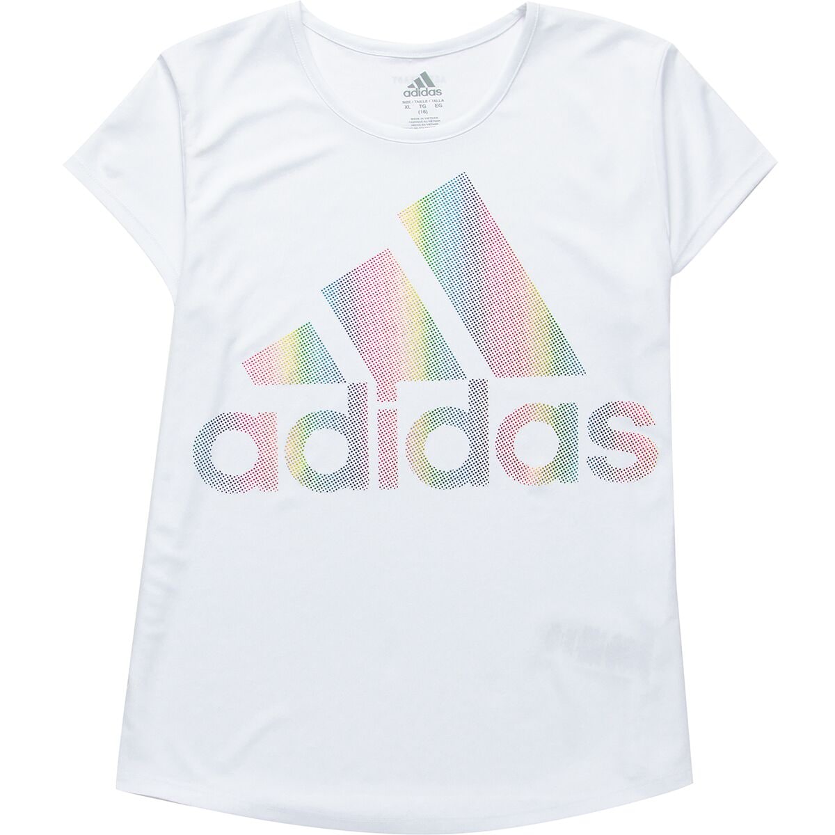 detaljer Frivillig Ørken Adidas Replenishment Rainbow Foil T-Shirt - Girls' - Kids