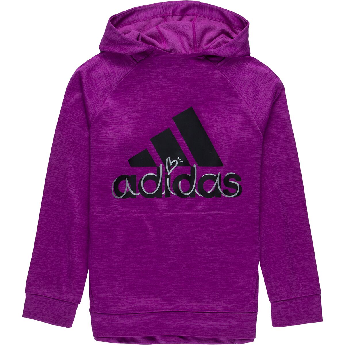 Adidas Event21 Melange Hooded Pullover - Girls'
