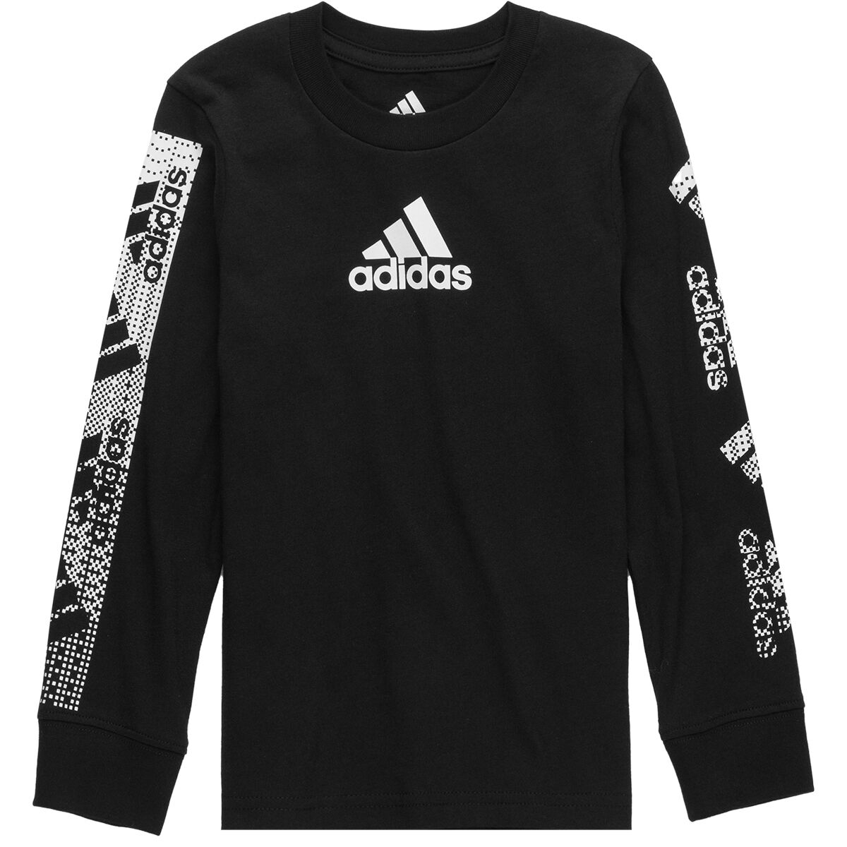Adidas Pixel Brand Long-Sleeve T-Shirt - Boys'