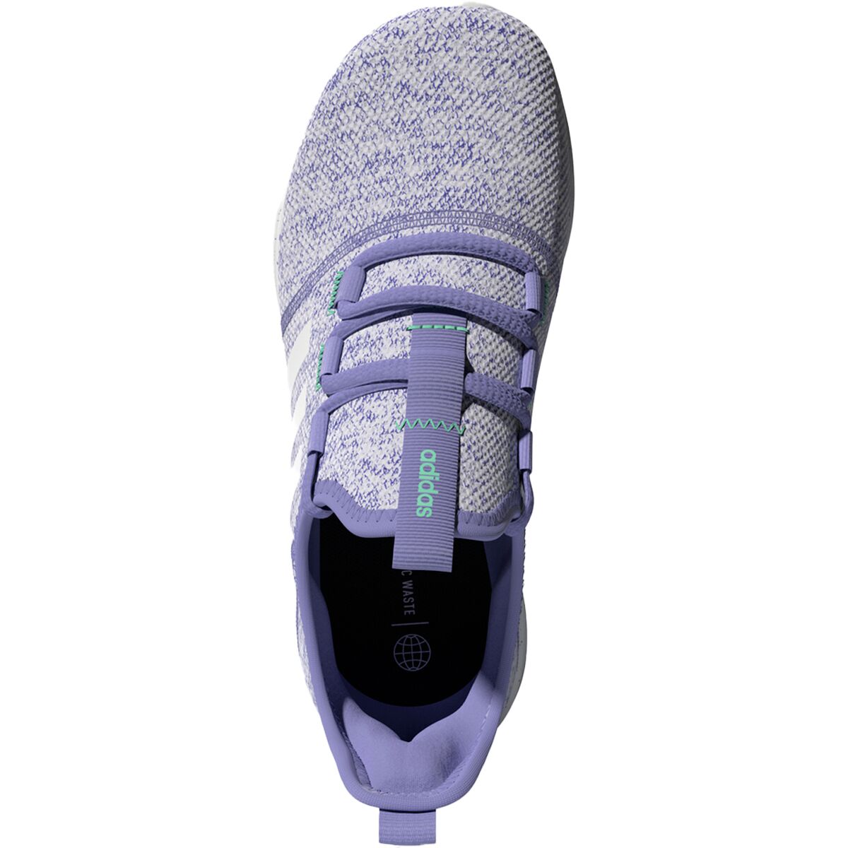 adidas gazelle silver green womens Cloudfoam Pure 2.0 Shoes