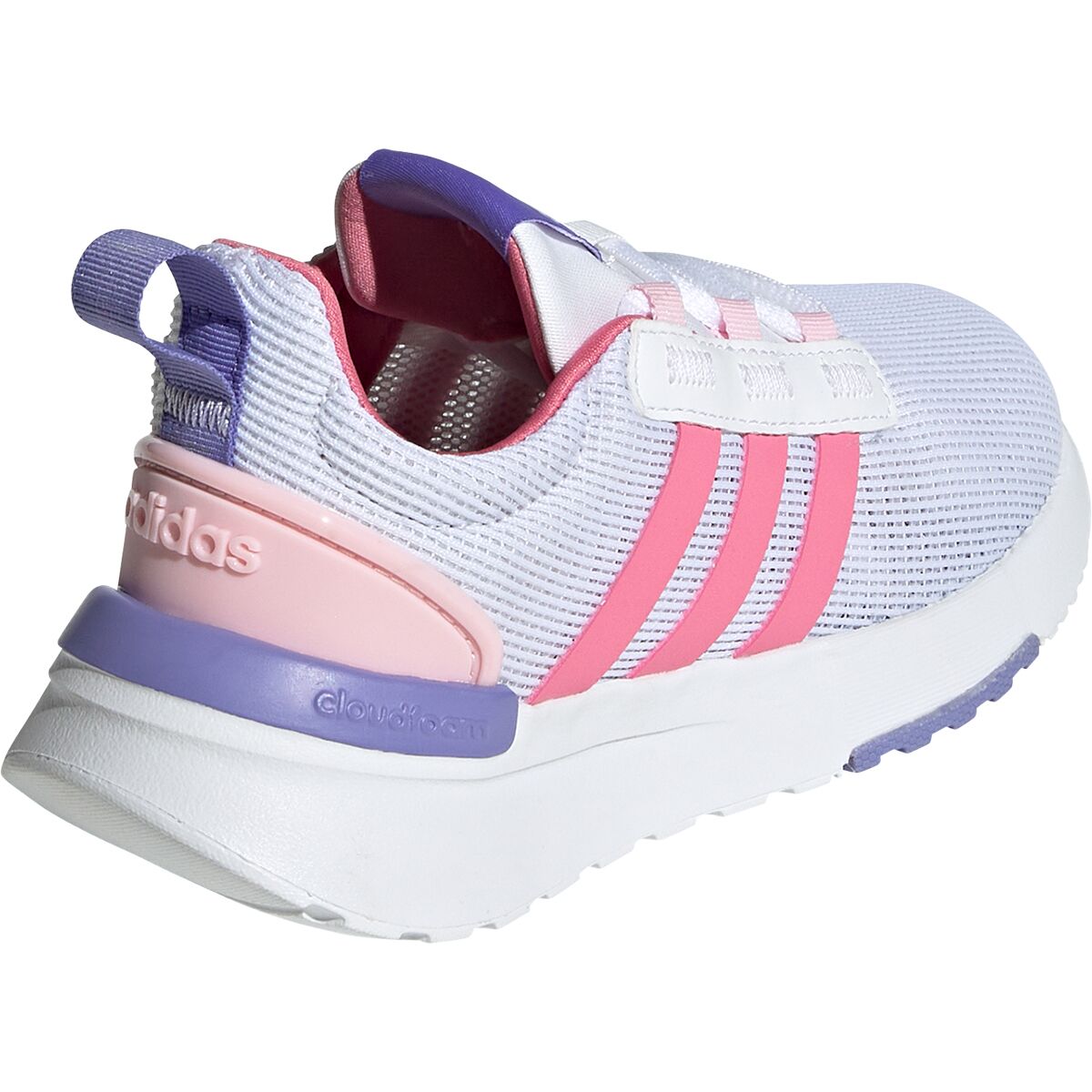 adidas gazelle silver green womens adidas Racer TR21 Cloudfoam Kids' Shoes, Girl's, Size: 5, Light Grey main image 0
