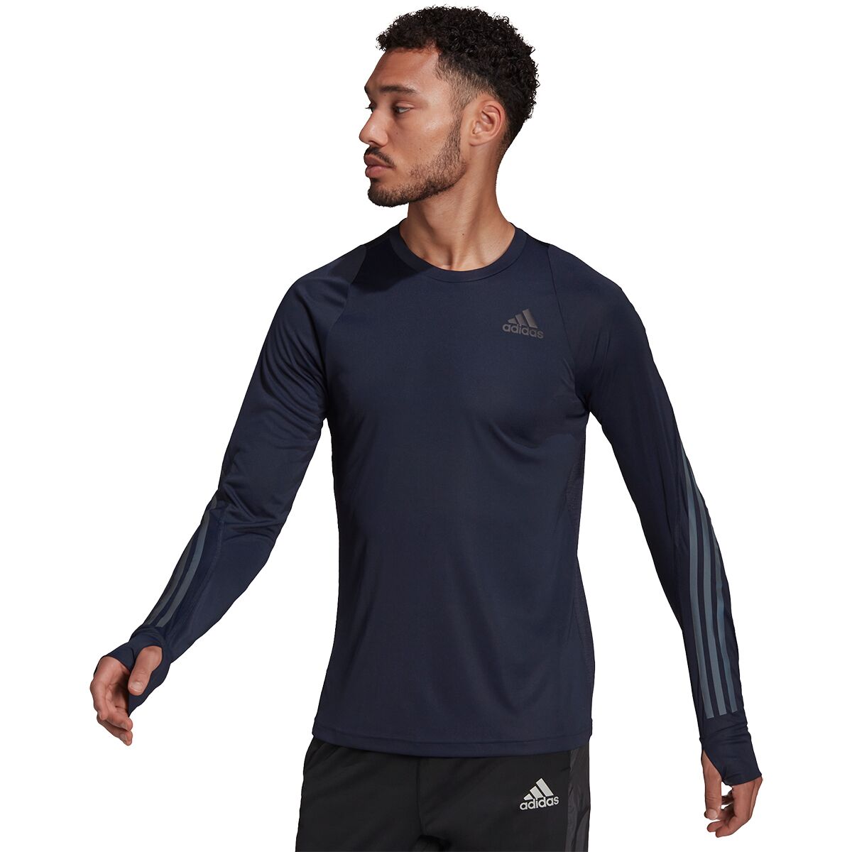 Adidas Run Icon Long-Sleeve Shirt - Men's