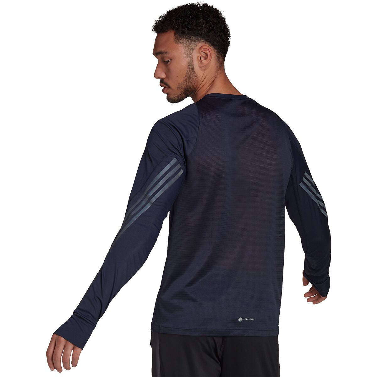 Adidas Run Icon Long Sleeve Shirt Men s Clothing