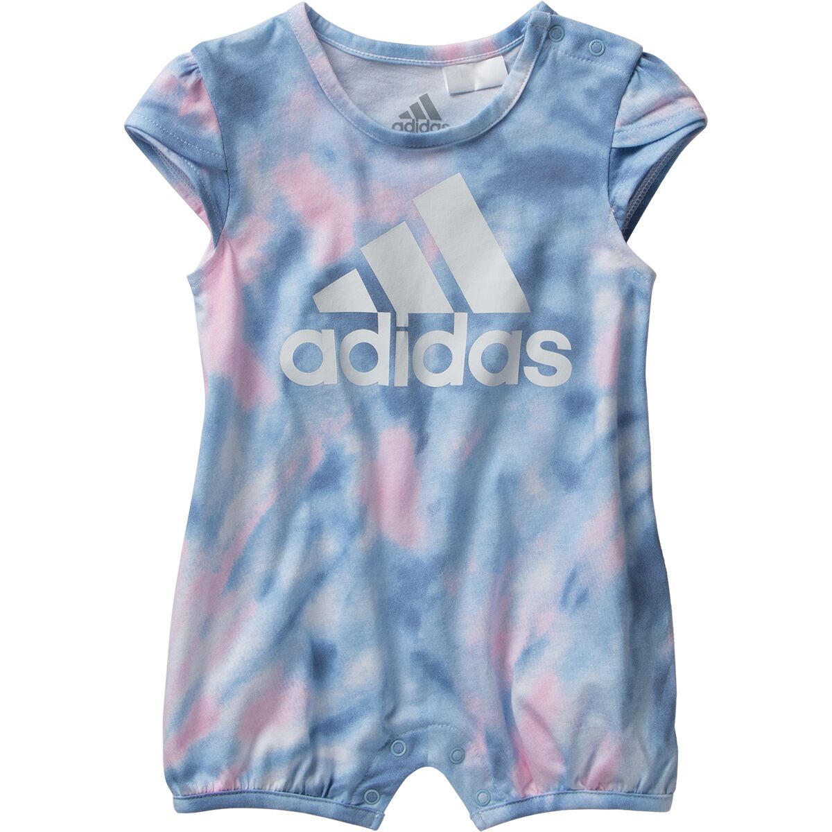 Adidas Printed Shortie Romper - Infant Girls'