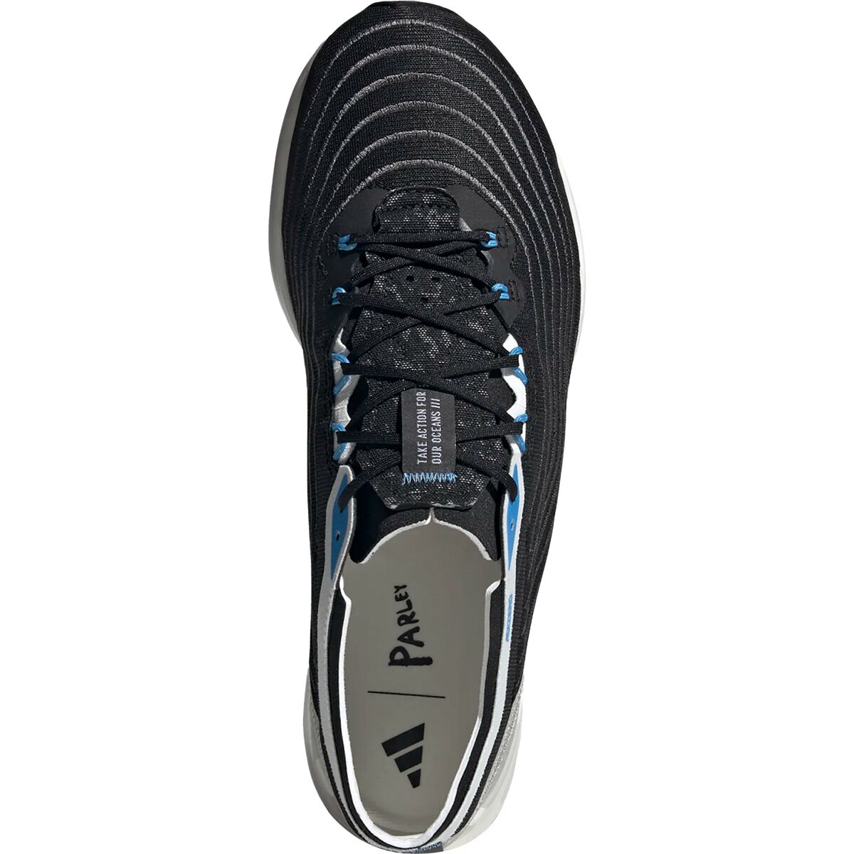 Adidas Adizero X Parley Running Shoes - Mens size 10.5 US - Brand New w/… Adidas Adizero X Parley Mens Shoes, Non Dyed/Grey One/Impact  main image 3