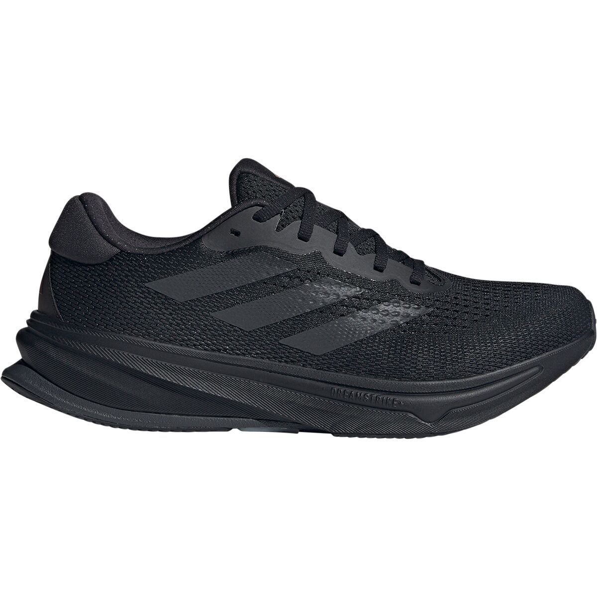 Image of Adidas Supernova Rise Running Shoe - Men's Core Black/Core Black/Shadow Red, 10.0