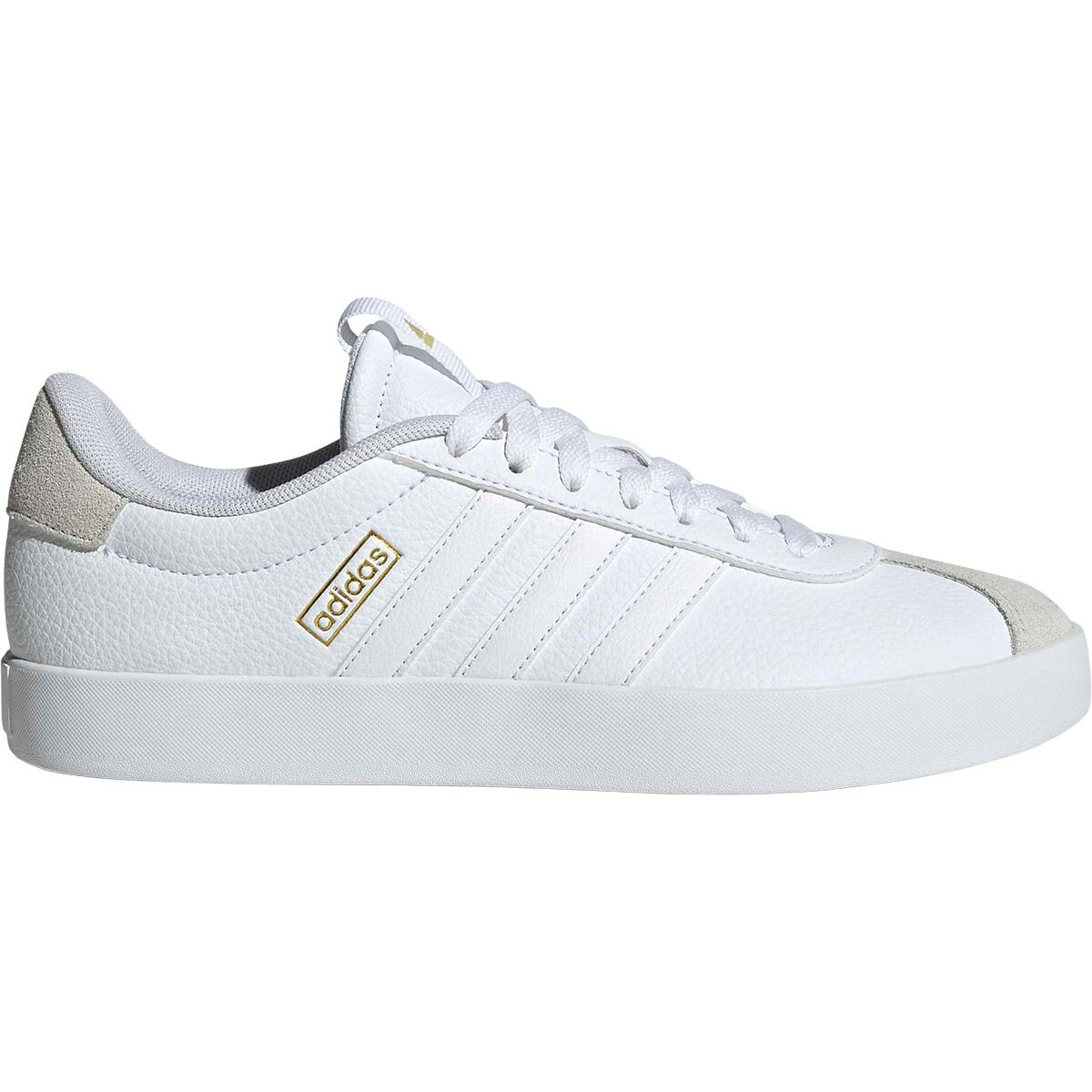 Image of Adidas VL Court 3.0 Shoe - Women's Footwear White/Footwear White/Grey One, 7.5