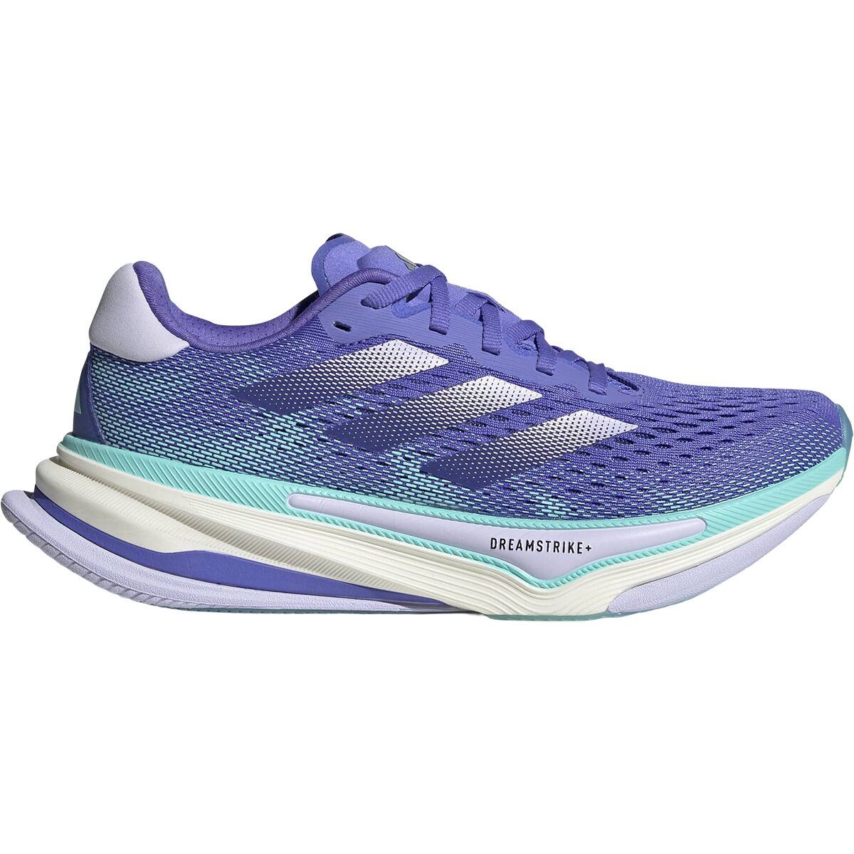 Image of Adidas Supernova Workhorse Running Shoe - Women's Cobalt Blue/Purple Tint/Preloved Purple, 6.5