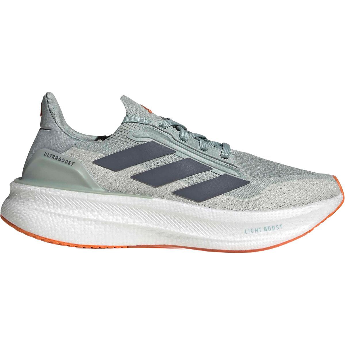 Image of Adidas Ultraboost 5X Running Shoe - Men's Wonder Sage/Aurora Onyx/Pure Orange, 12.0