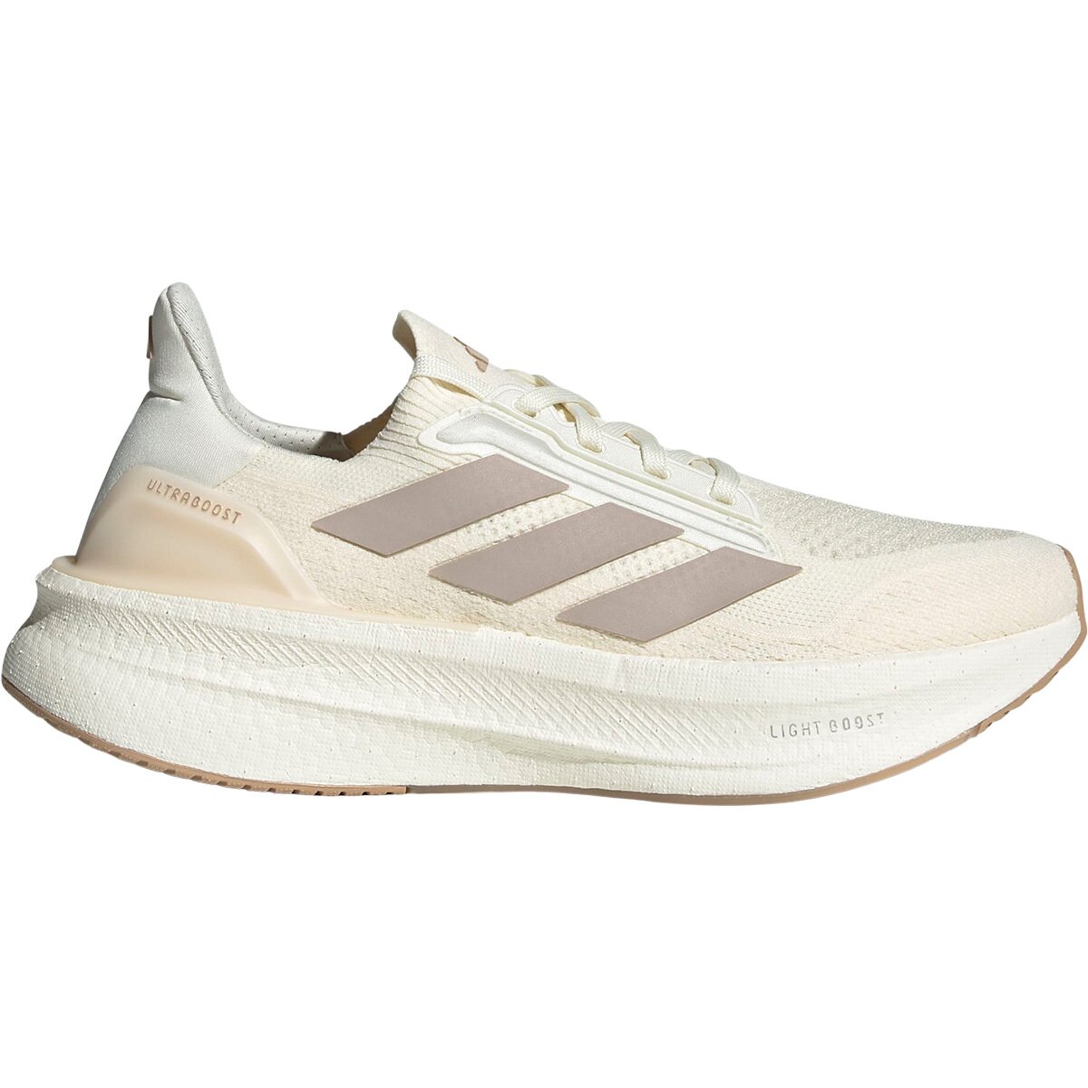 Image of Adidas Ultraboost 5X Running Shoe - Women's Off White/Wonder Taupe/Wonder White, 8.0
