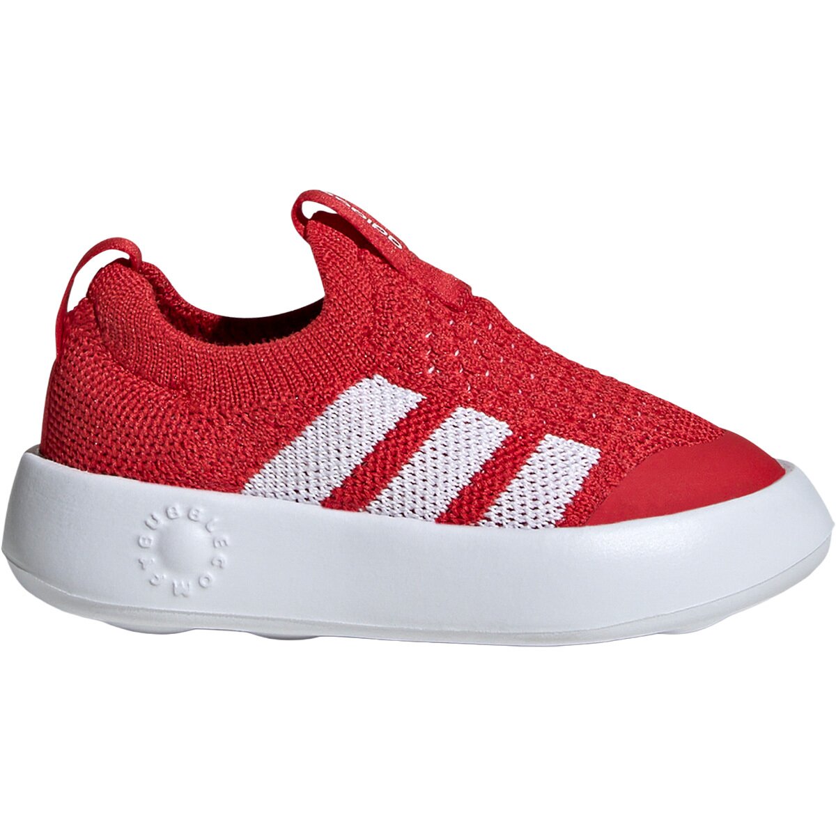 Image of Adidas Bubblecomfy Shoe - Toddlers' Better Scarlet/Ftwr White/Core Black, 7.0