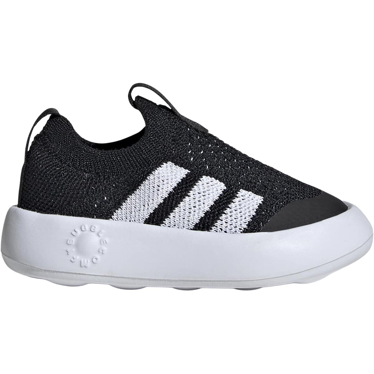 Image of Adidas Bubblecomfy Shoe - Toddlers' Core Black/Ftwr White/Core Black, 8.0